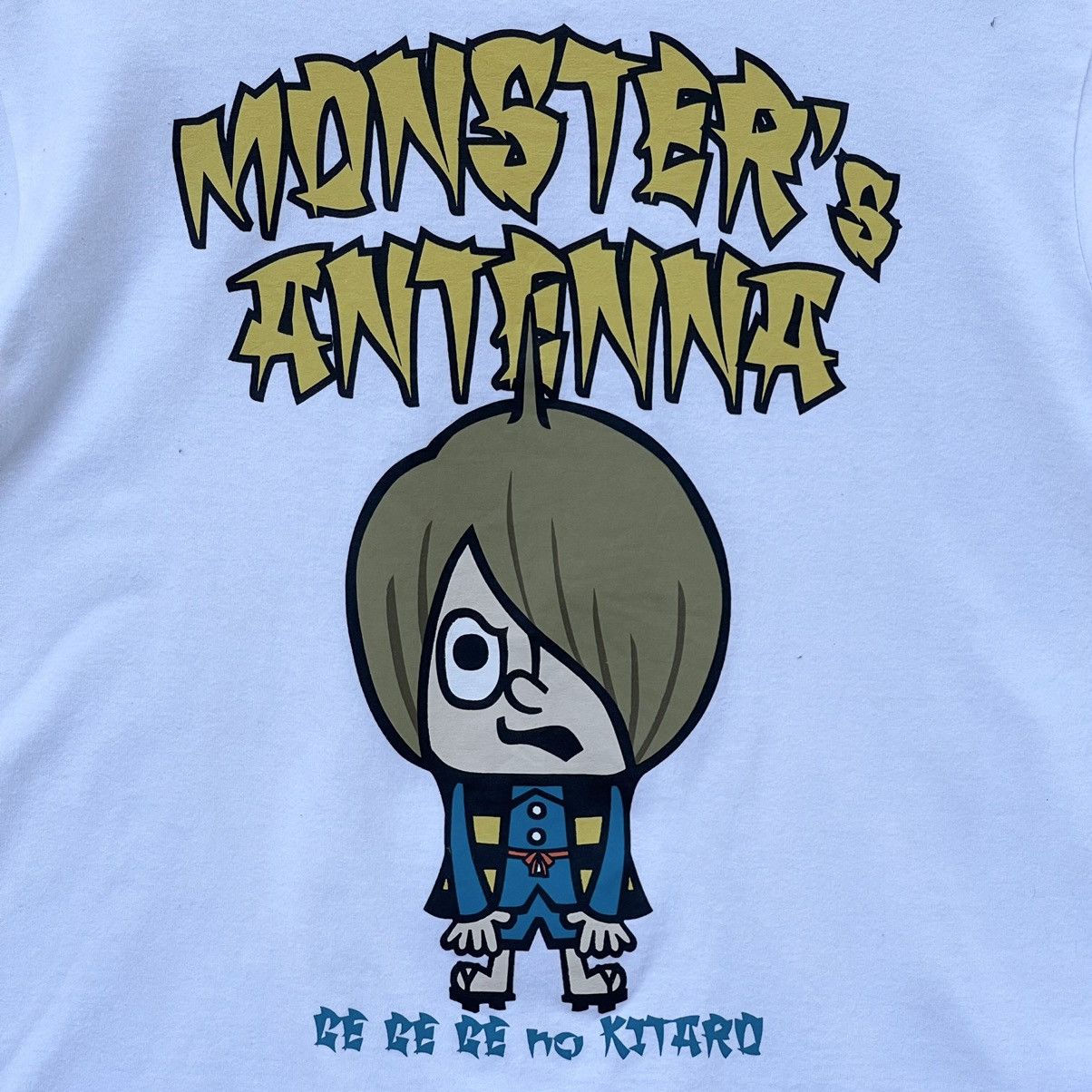 Anime × Cartoon Network × Japanese Brand Vintage!! Japanese Anime Ge Ge Ge no Kitaro T-Shirt Size US M / EU 48-50 / 2 - 2 Thumbnail