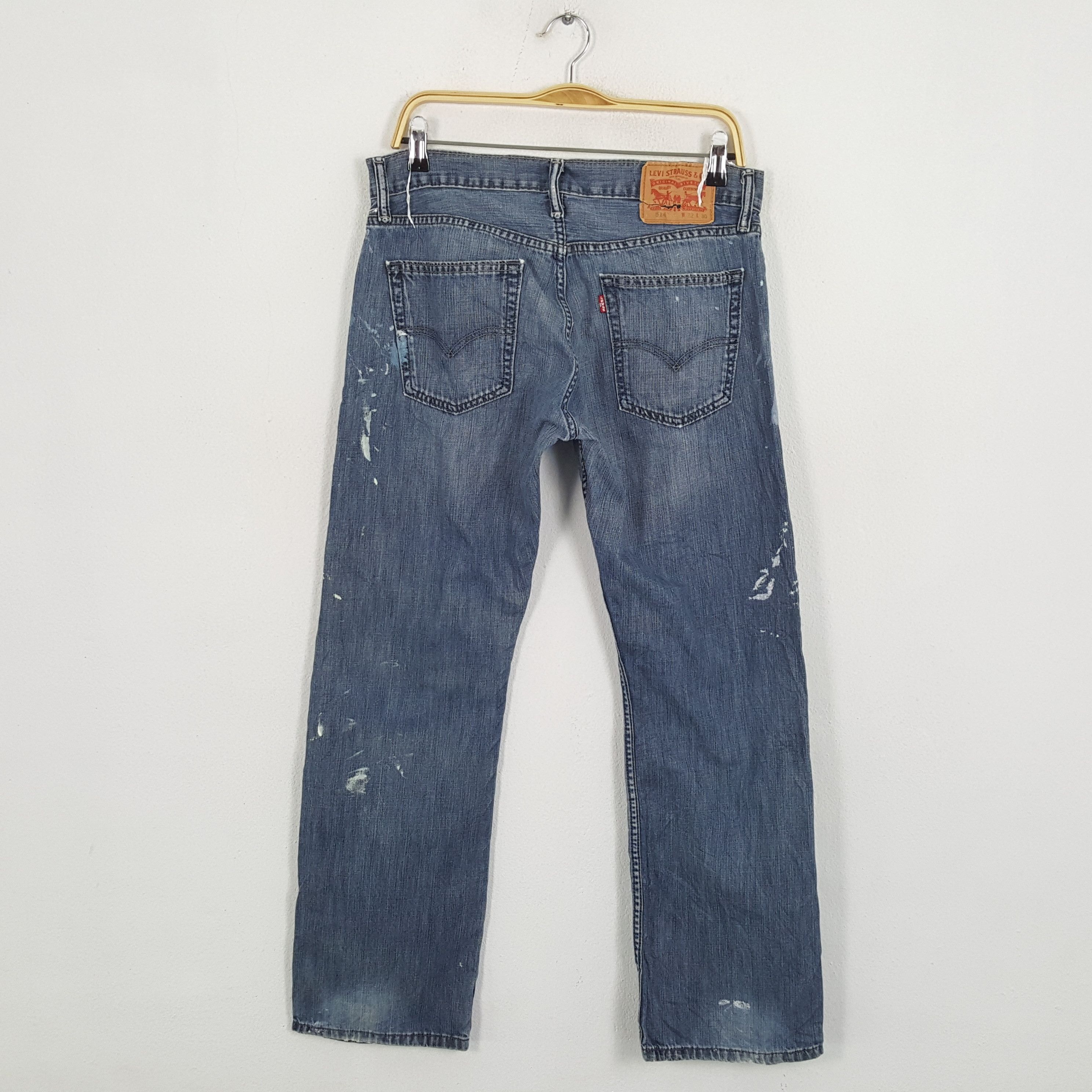 Vintage LEVI'S 501 American Style Distressed Printing Jeans