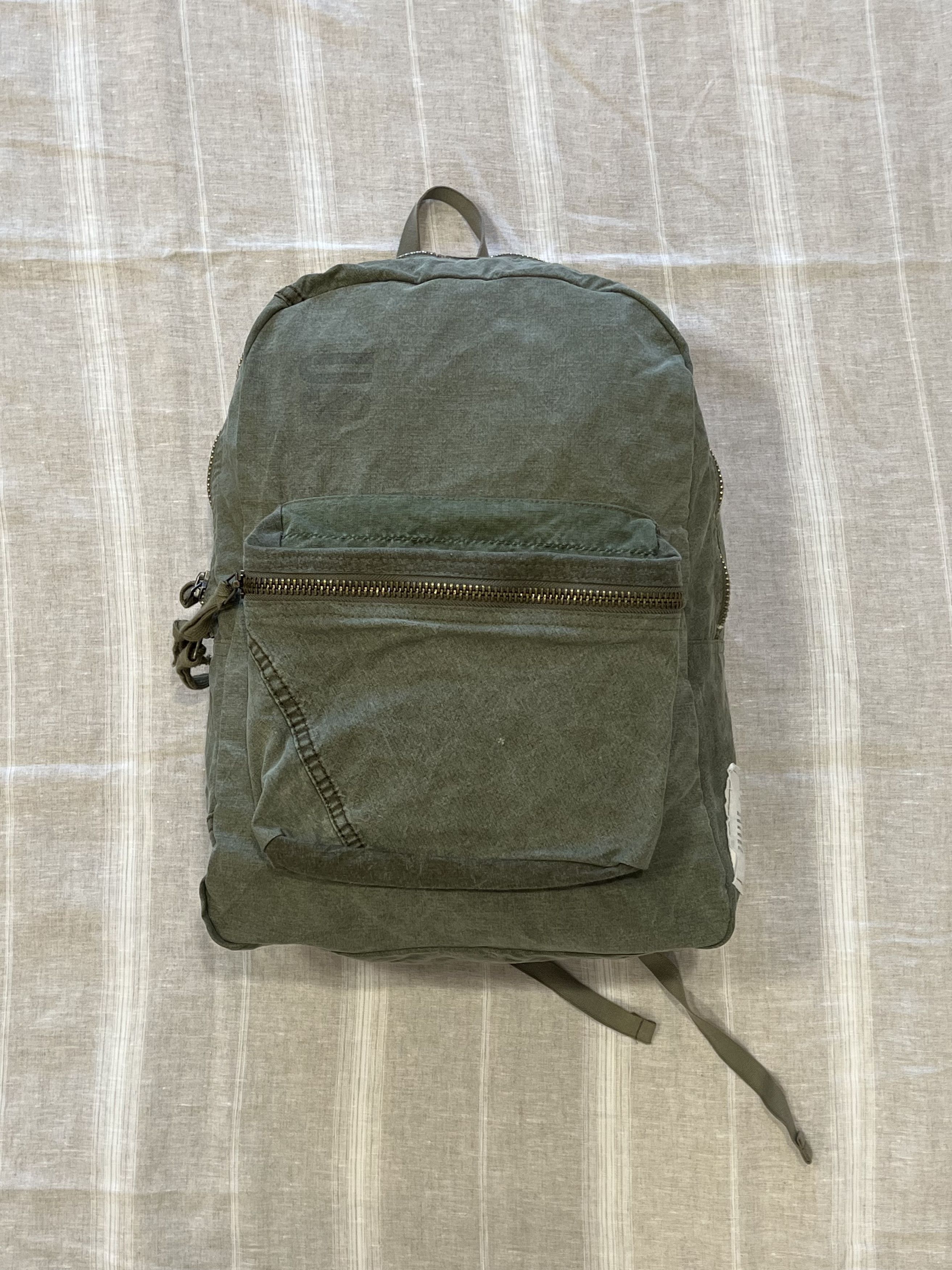 image of Greg Laurent Gl Backpack In Army Tent Green, Men's