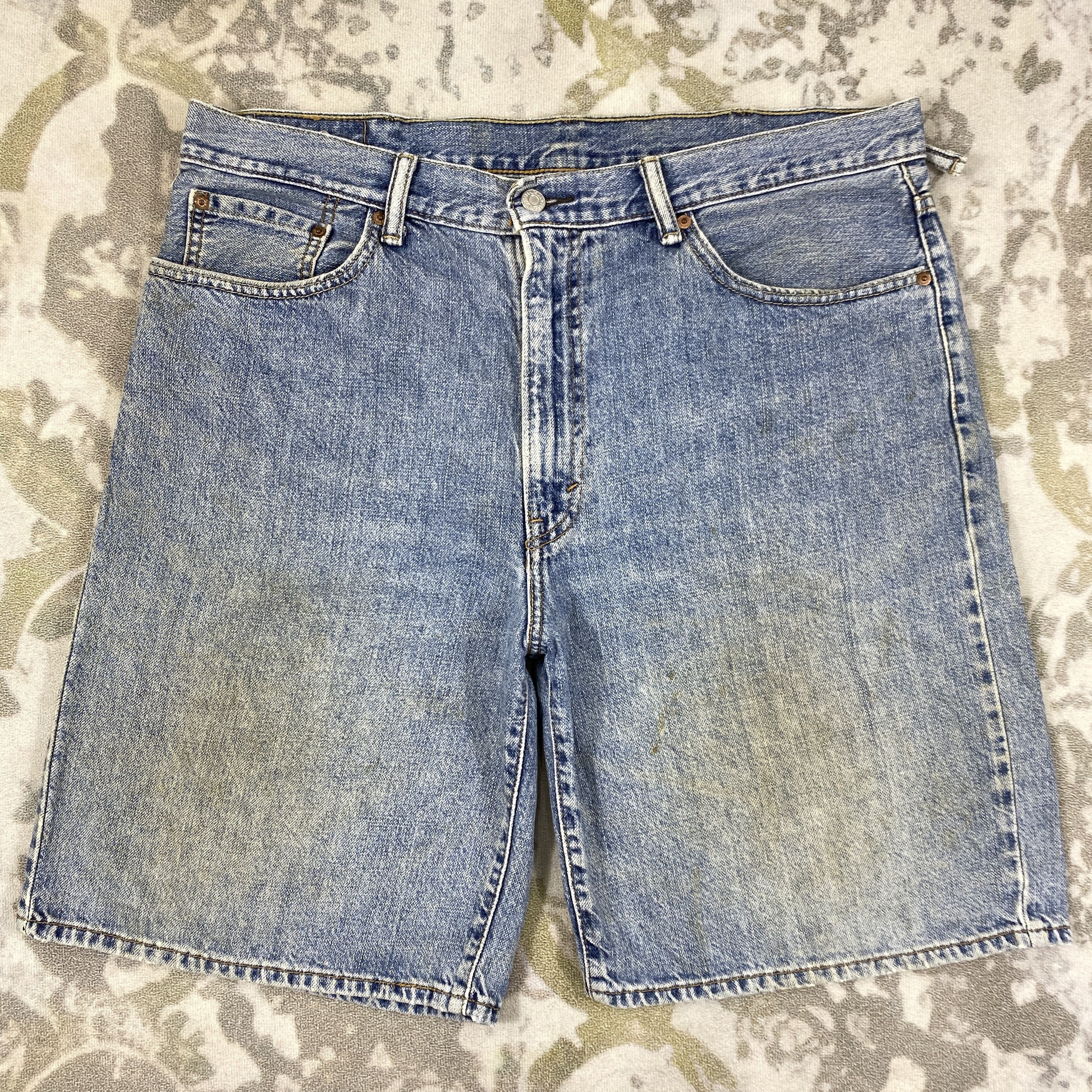 Rusty Denim Vintage Levi's 550 Short Jeans 39x10 -JN2700