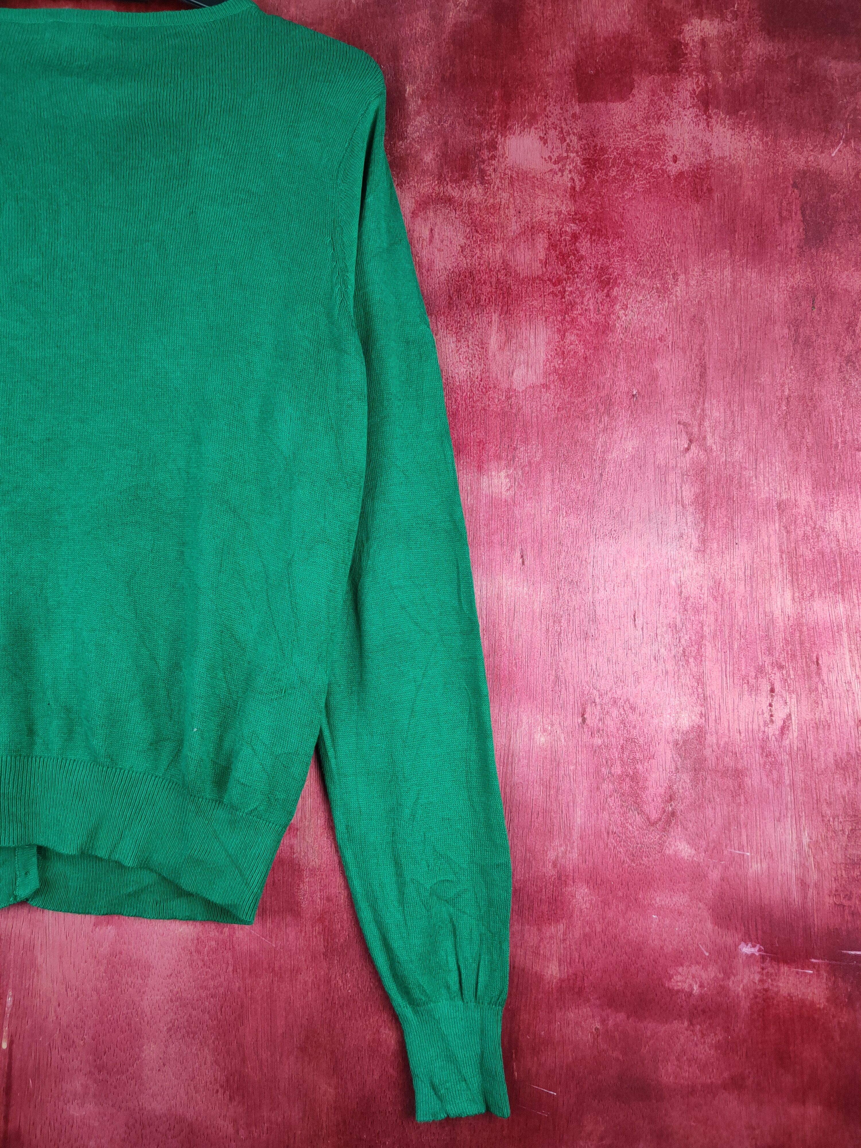 Japanese Brand Earth Music & Ecology Green Cardigan #S911 Size M / US 6-8 / IT 42-44 - 9 Thumbnail