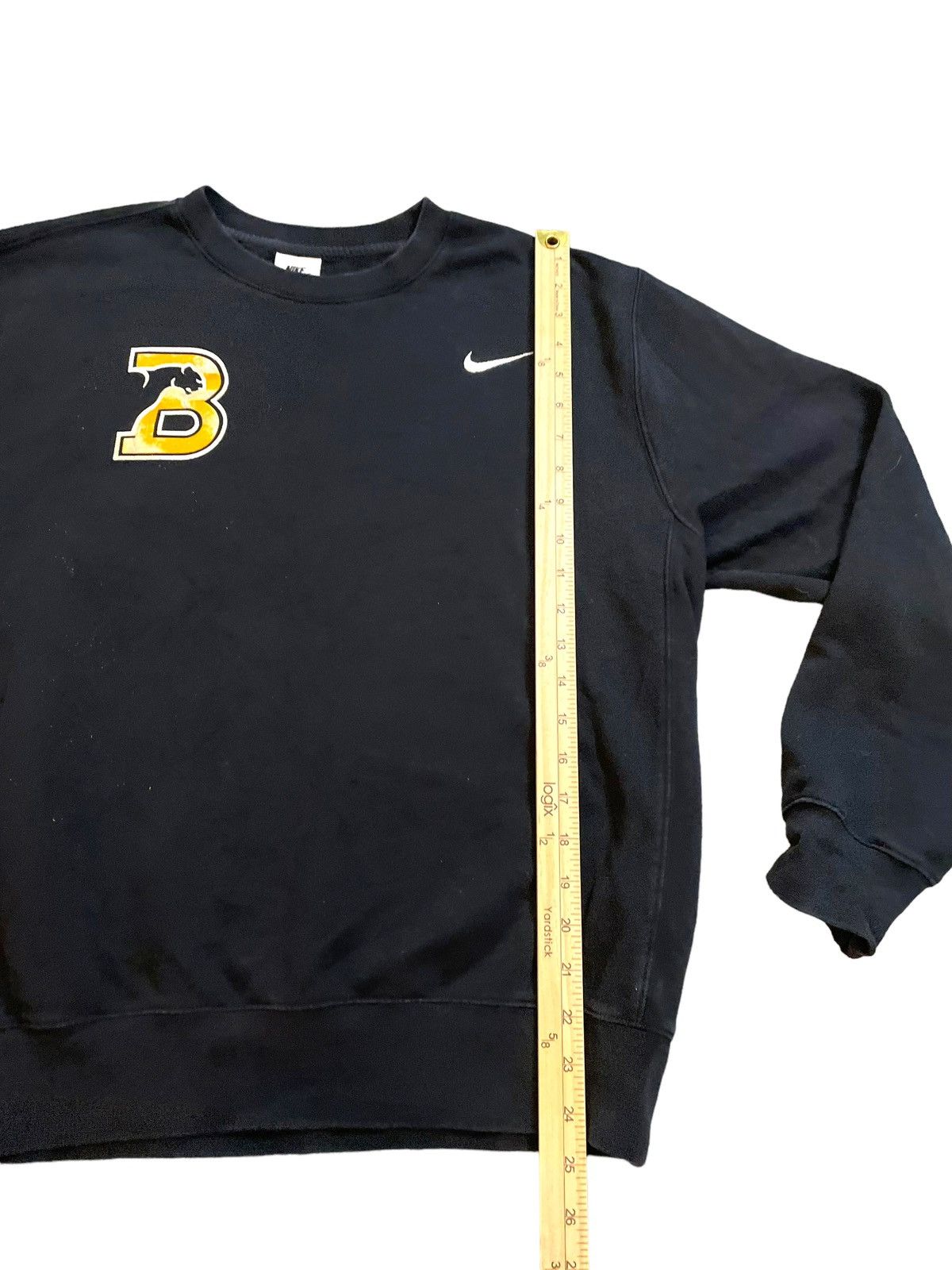 Nike Nike Mini Swoosh Black Crewneck Sweatshirt Size M Size US M / EU 48-50 / 2 - 4 Thumbnail