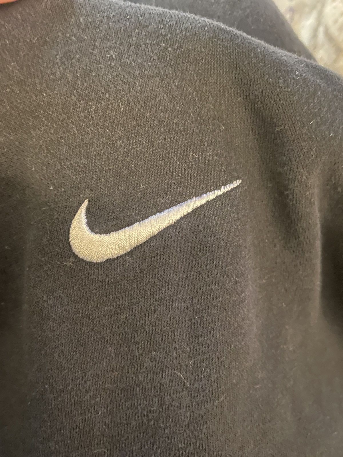 Nike Nike Mini Swoosh Black Crewneck Sweatshirt Size M Size US M / EU 48-50 / 2 - 7 Thumbnail