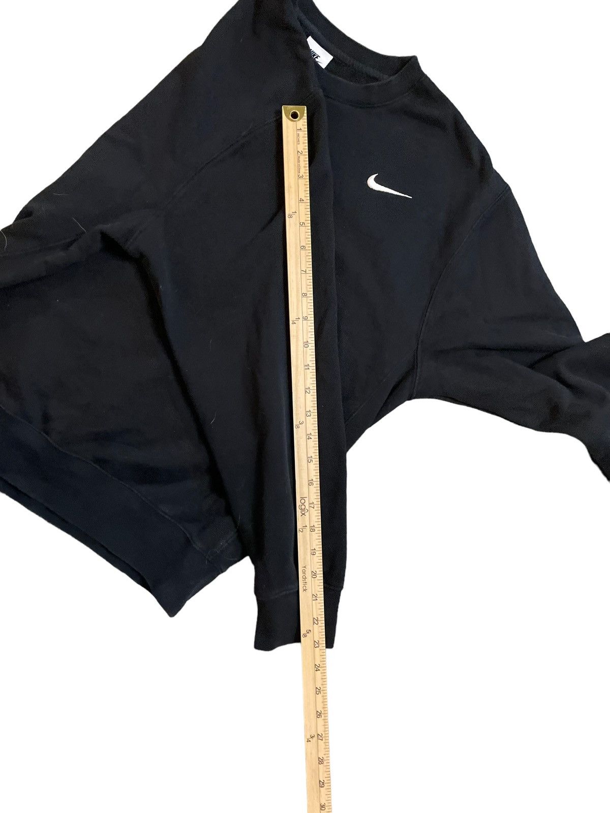 Nike Nike Mini Swoosh Black Crewneck Sweatshirt Size M Size US M / EU 48-50 / 2 - 5 Thumbnail
