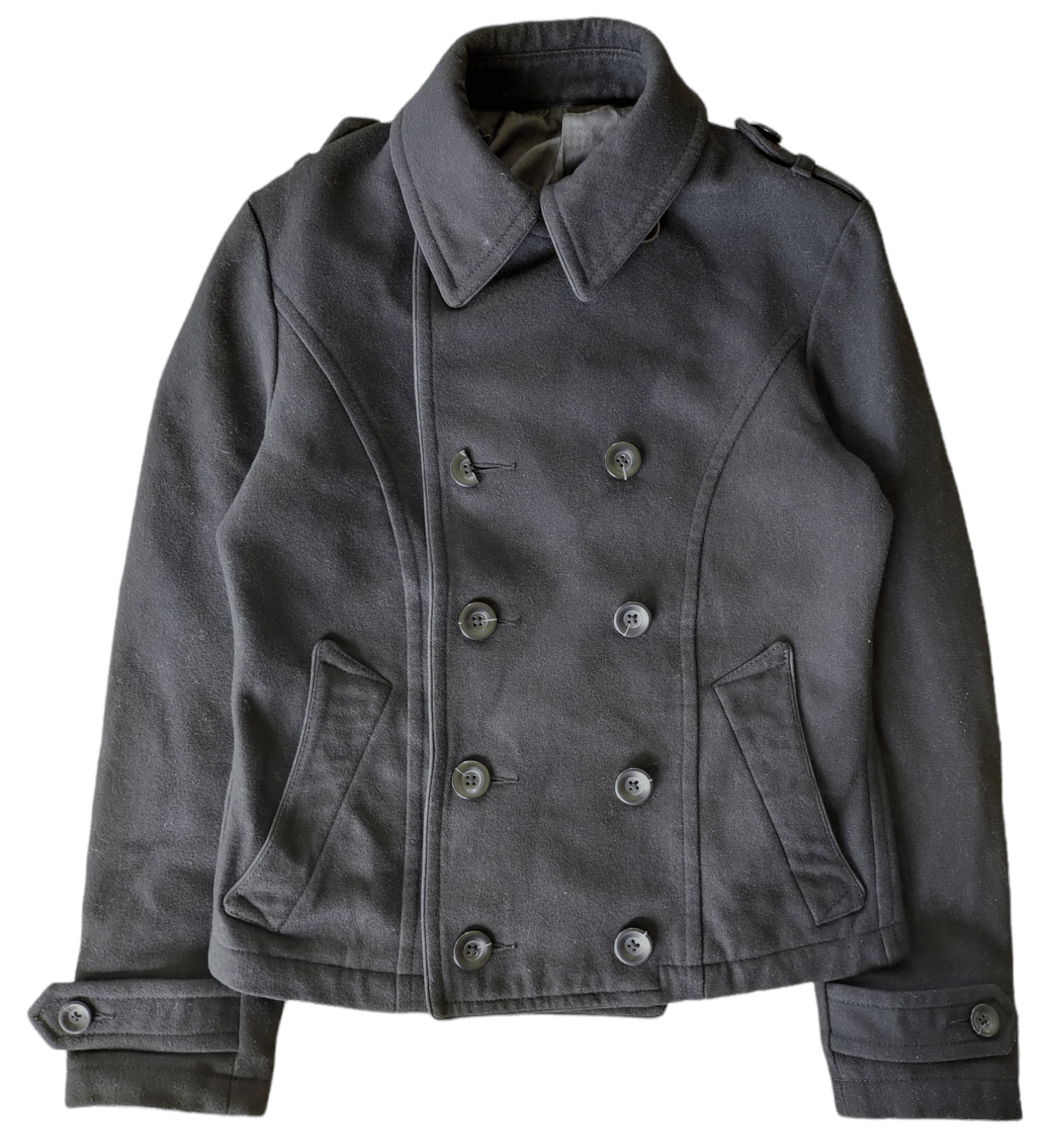 image of Ppfm Winter Heavy Coat Jacket in Black, Men's (Size Medium)