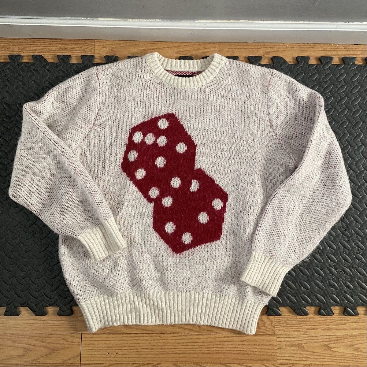 Dice Mohair Sweater Stussy | Grailed