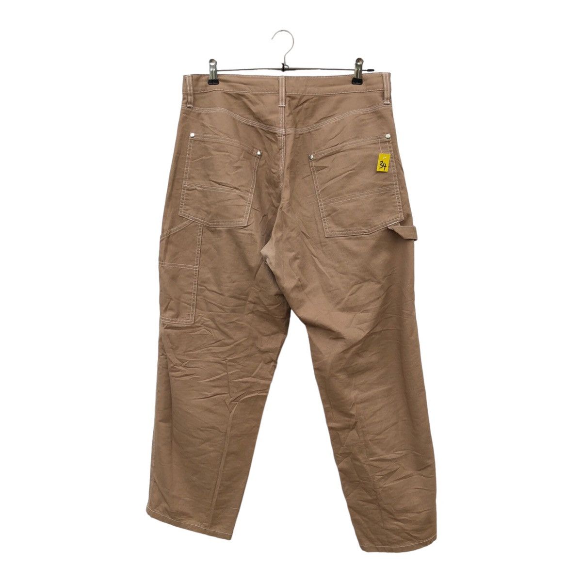 Japanese Brand Niko And Style Baggy Workers Pants Size US 35 - 2 Thumbnail