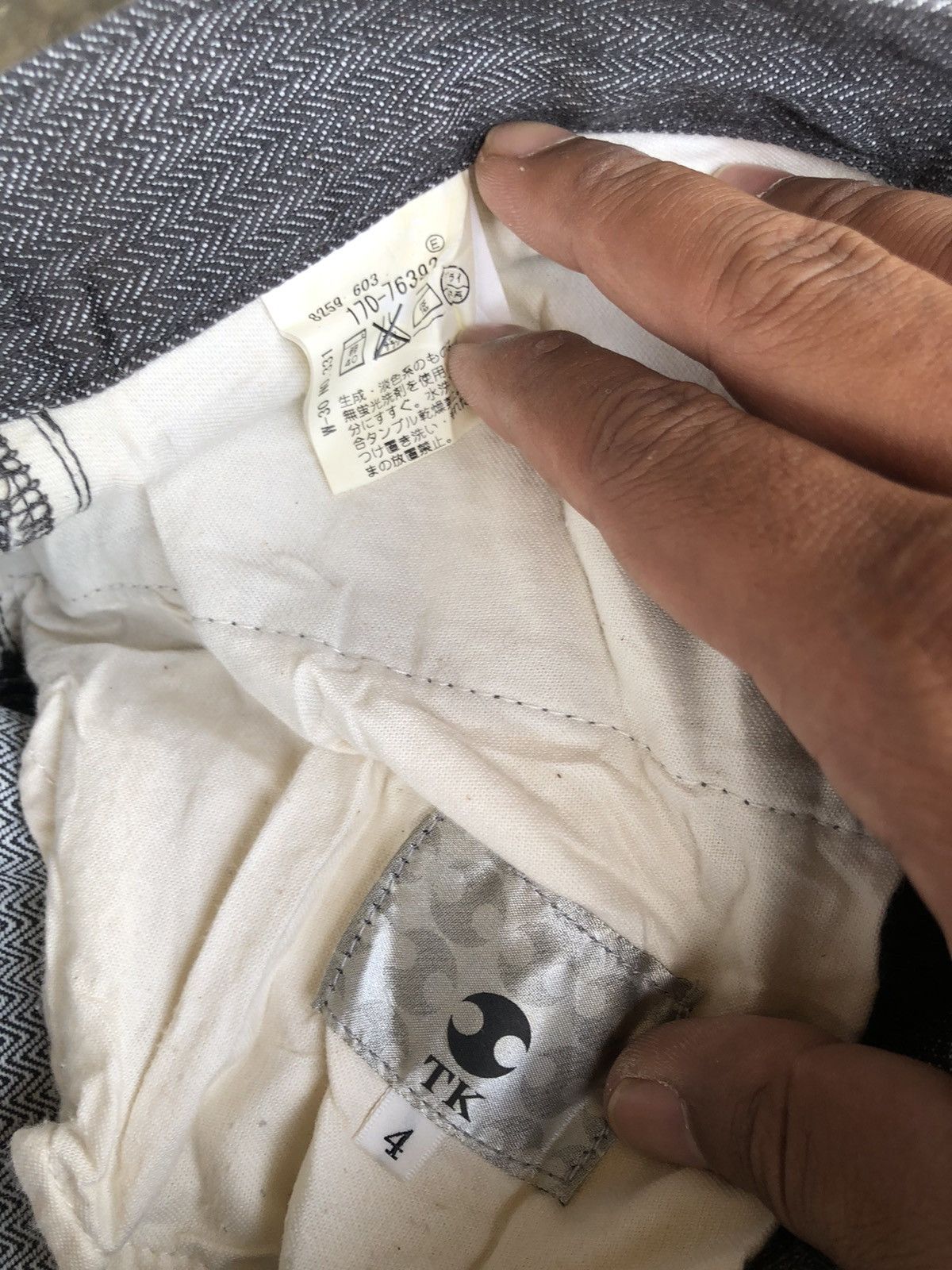 Japanese Brand × Takeo Kikuchi Takeo Kikuchi Hickory Pants Size US 35 - 5 Thumbnail