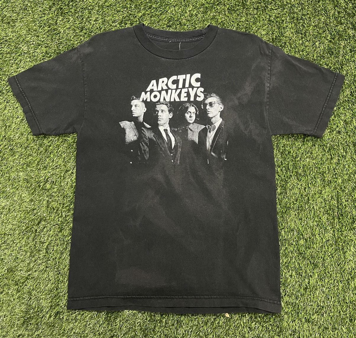 Vintage Y2K Arctic Monkeys Sun Faded Promo Tee