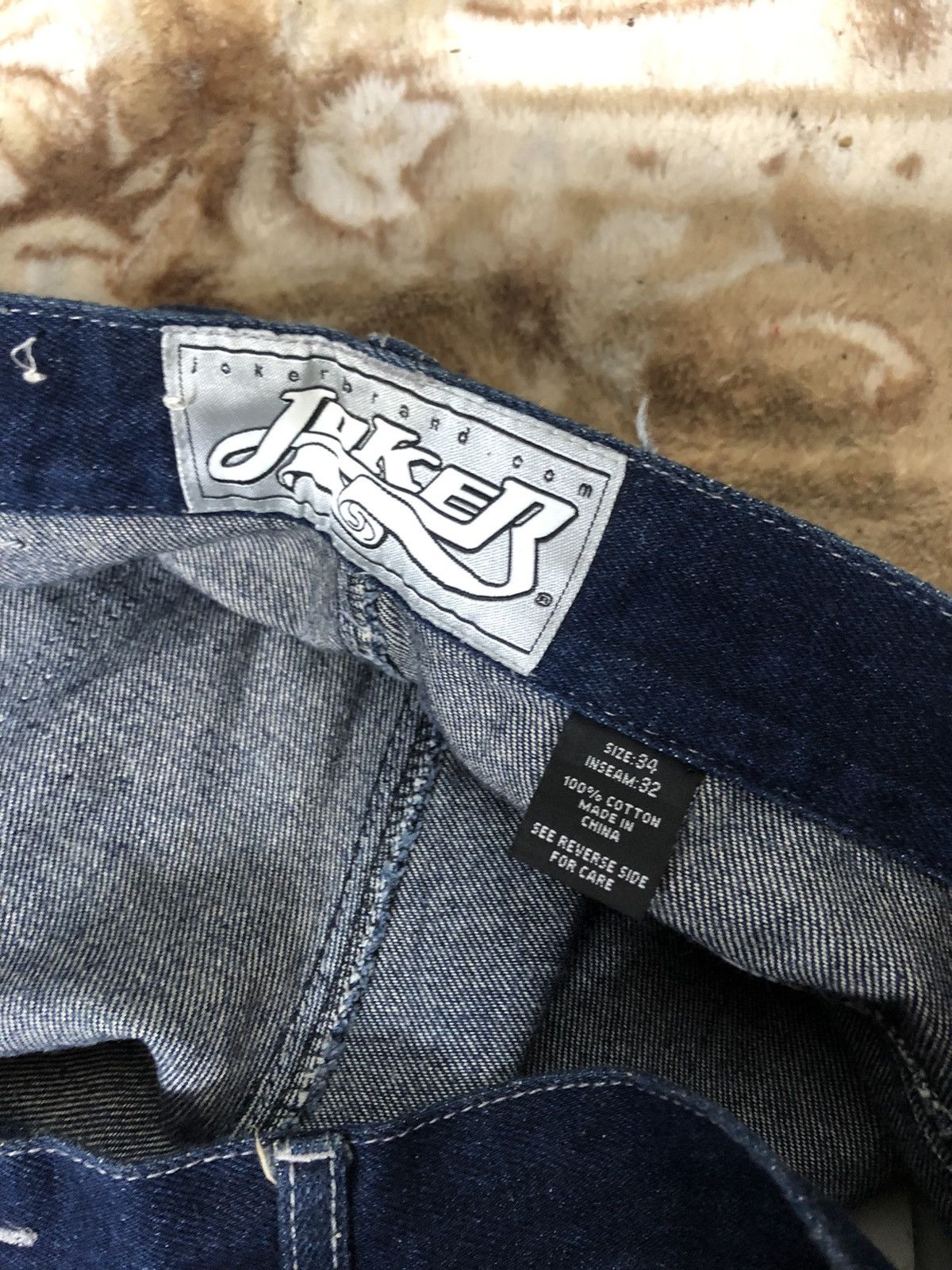 Japanese Brand × Jean Joker Brand Denim Jeans Size US 35 - 5 Thumbnail