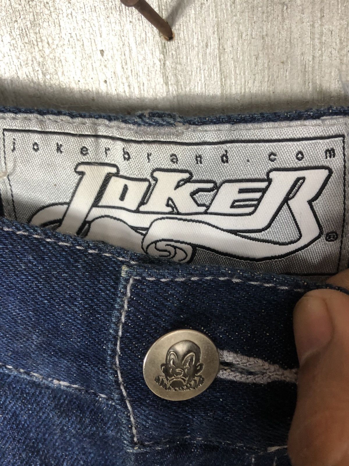 Japanese Brand × Jean Joker Brand Denim Jeans Size US 35 - 4 Thumbnail