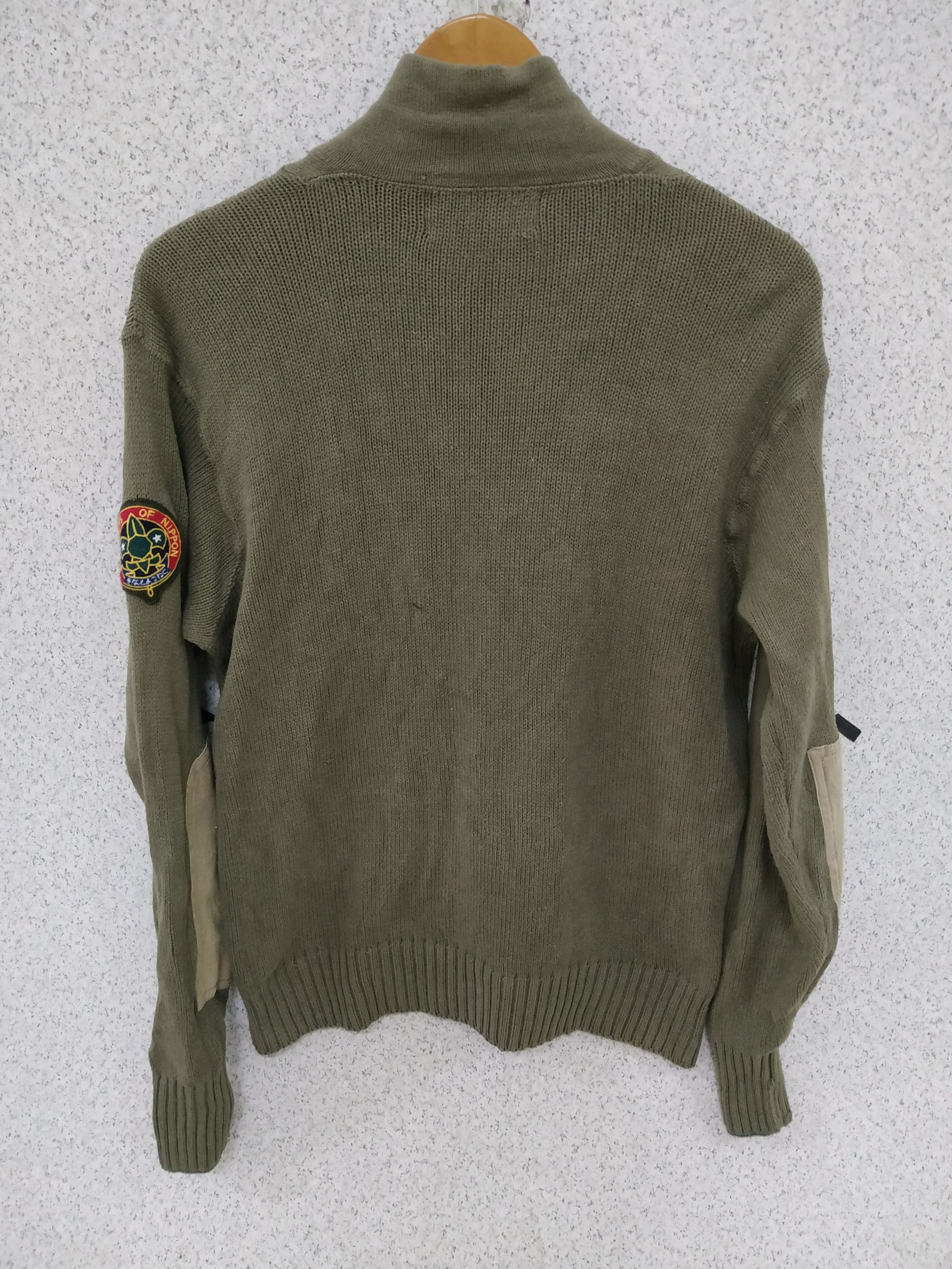 Ralph Lauren × Vintage Vintage Boy Scouts of Nippon by Ralph Lauren Knit Sweater Size US M / EU 48-50 / 2 - 2 Thumbnail