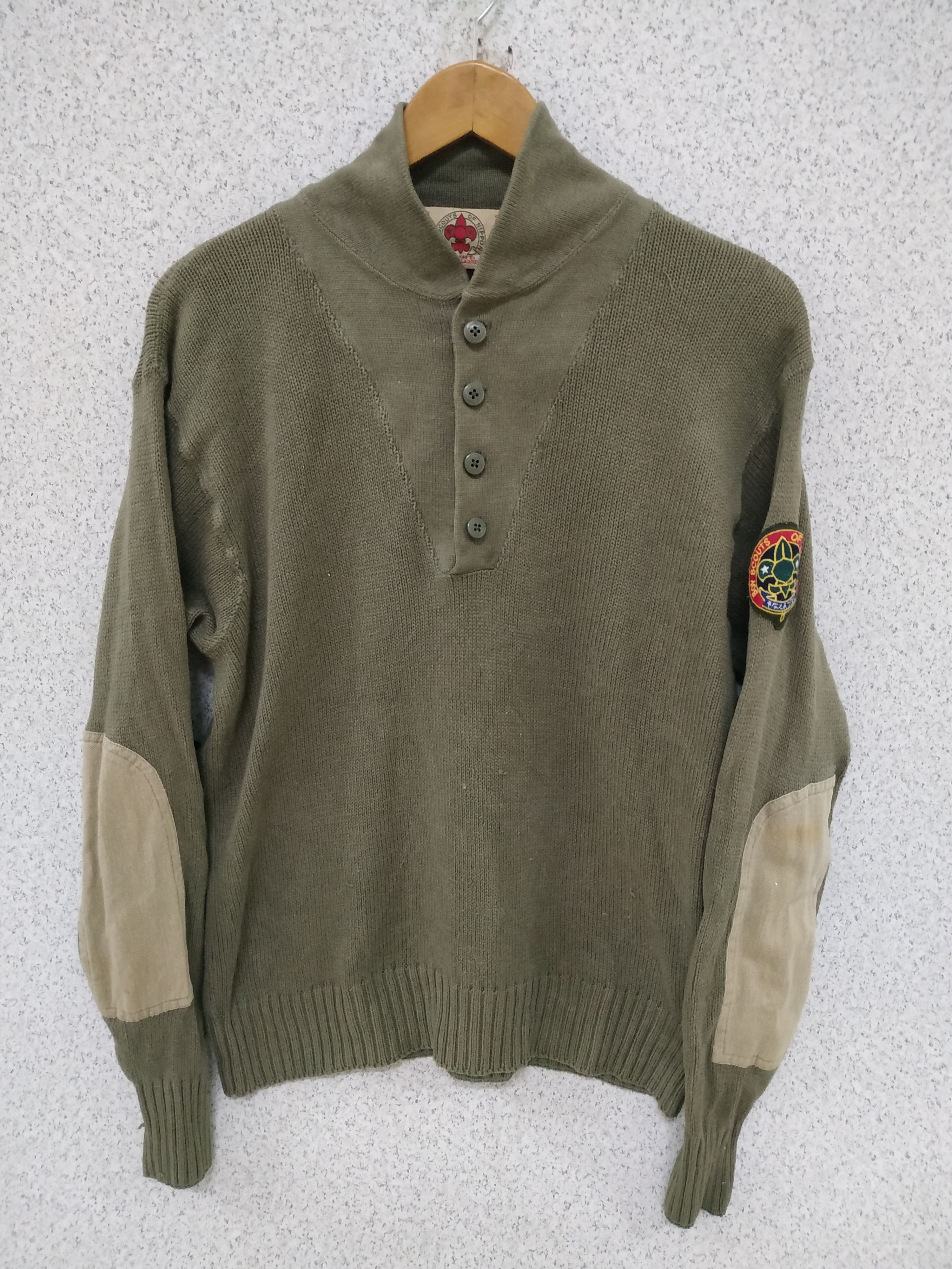 Ralph Lauren × Vintage Vintage Boy Scouts of Nippon by Ralph Lauren Knit Sweater Size US M / EU 48-50 / 2 - 1 Thumbnail