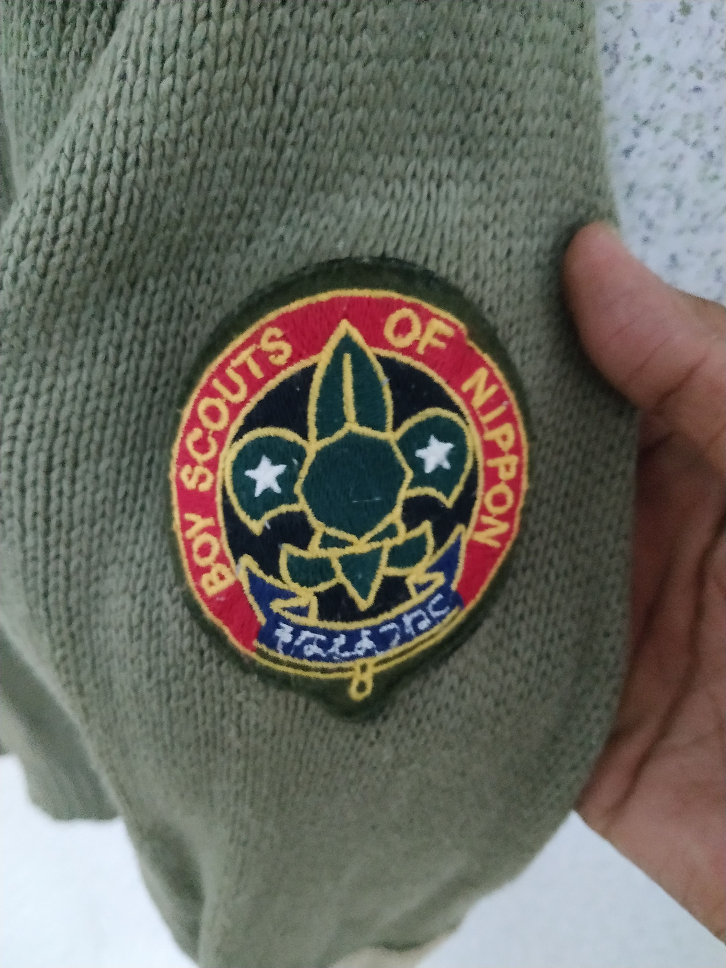 Ralph Lauren × Vintage Vintage Boy Scouts of Nippon by Ralph Lauren Knit Sweater Size US M / EU 48-50 / 2 - 5 Thumbnail