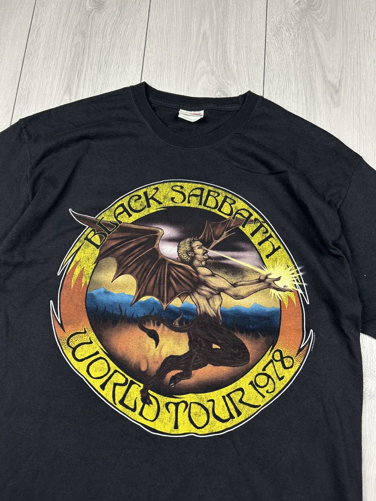 Vintage Black Sabbath Men’s Black T shirt size L Size US L / EU 52-54 / 3 - 3 Thumbnail
