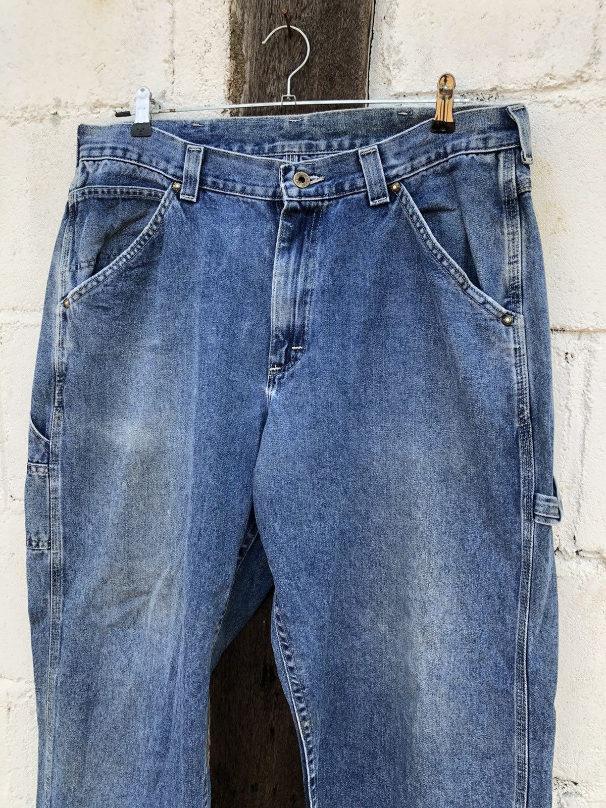 Lee × Vintage Lee Dungarees Carpenter Jeans Size US 34 / EU 50 - 3 Thumbnail