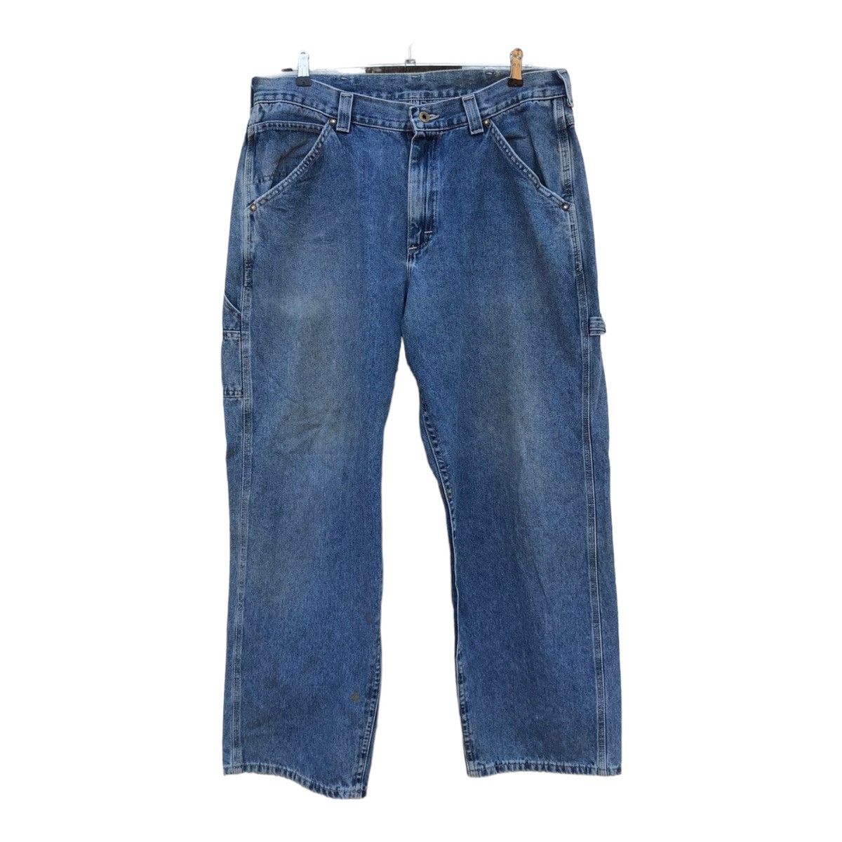 image of Lee Dungarees Carpenter Jeans in Blue, Men's (Size 34)