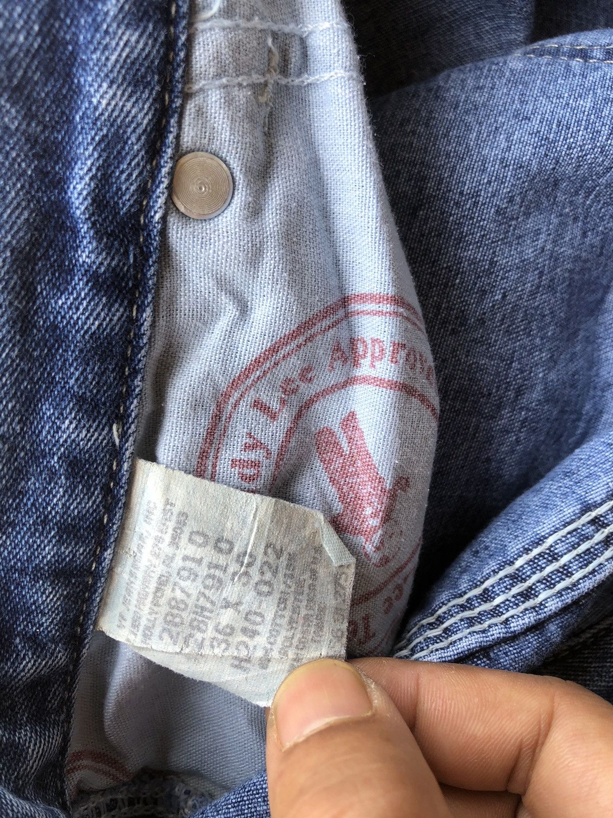 Lee × Vintage Lee Dungarees Carpenter Jeans Size US 34 / EU 50 - 4 Thumbnail