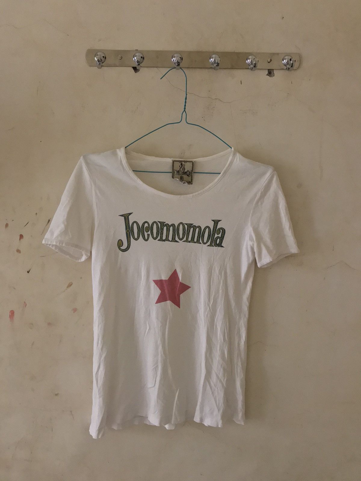 Japanese Brand Vintage Jocomomola Boxy fit Tee Size US S / EU 44-46 / 1 - 1 Thumbnail