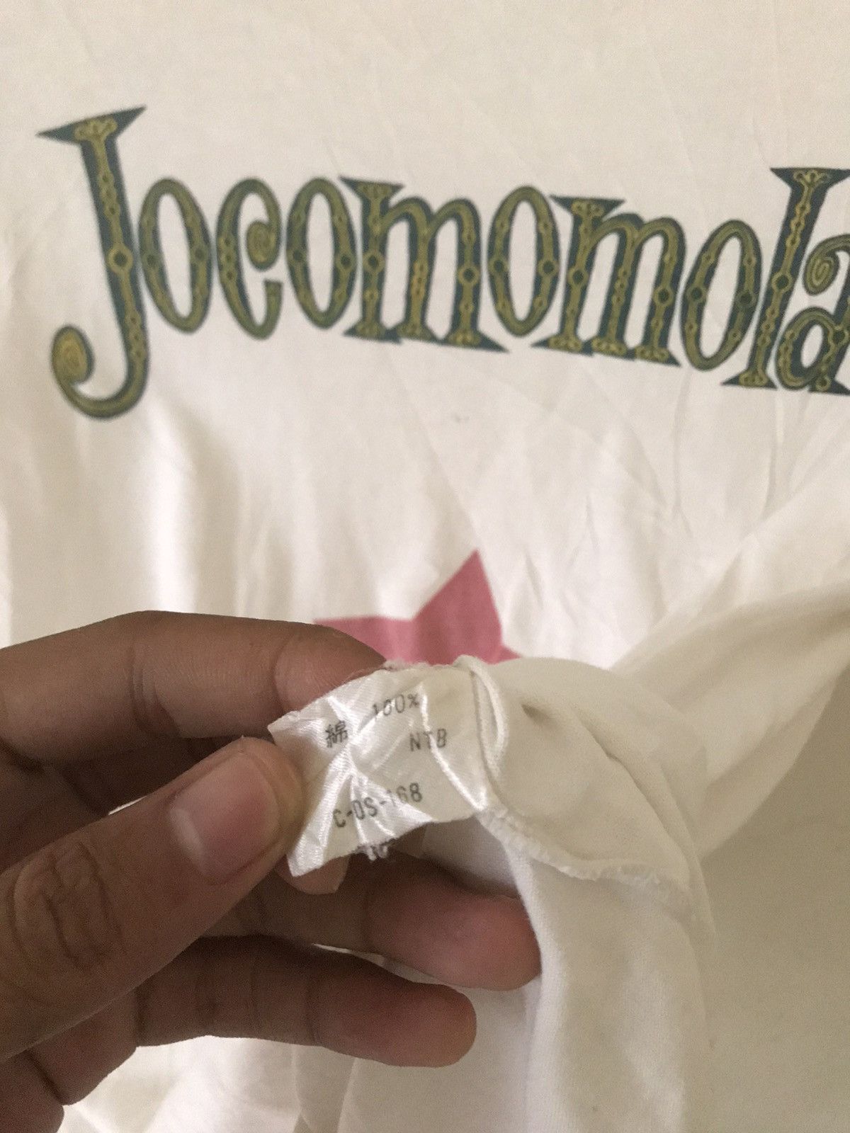 Japanese Brand Vintage Jocomomola Boxy fit Tee Size US S / EU 44-46 / 1 - 6 Thumbnail