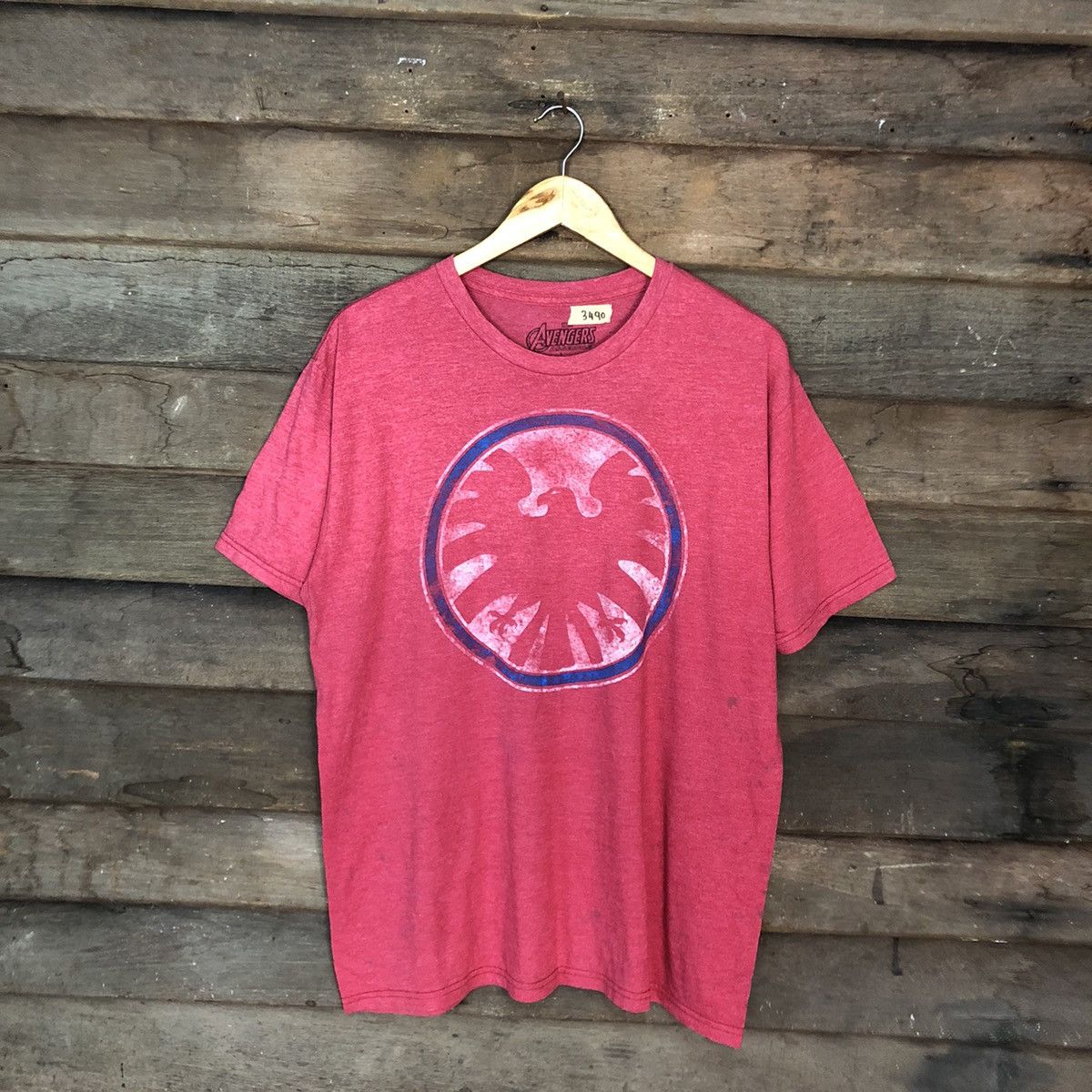 Marvel Comics Avengers Red Short Sleeve Tshirt #3490 Size US L / EU 52-54 / 3 - 3 Thumbnail