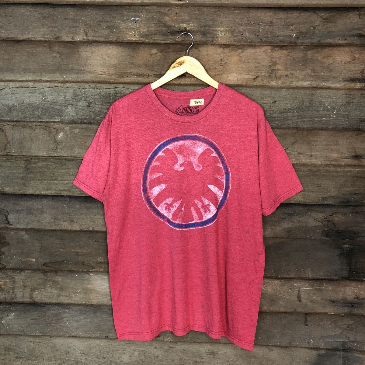 Marvel Comics Avengers Red Short Sleeve Tshirt #3490 Size US L / EU 52-54 / 3 - 1 Thumbnail