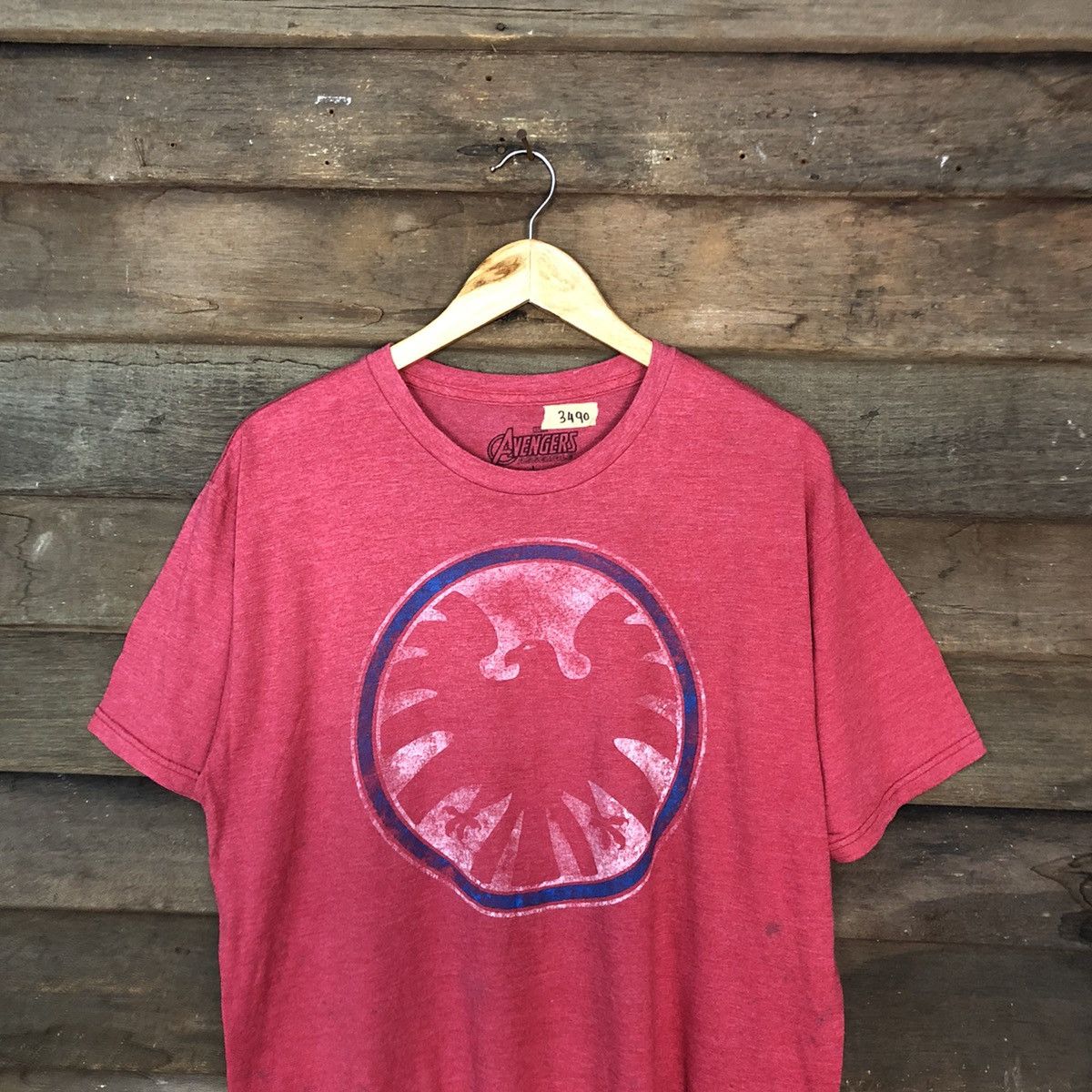 Marvel Comics Avengers Red Short Sleeve Tshirt #3490 Size US L / EU 52-54 / 3 - 2 Thumbnail