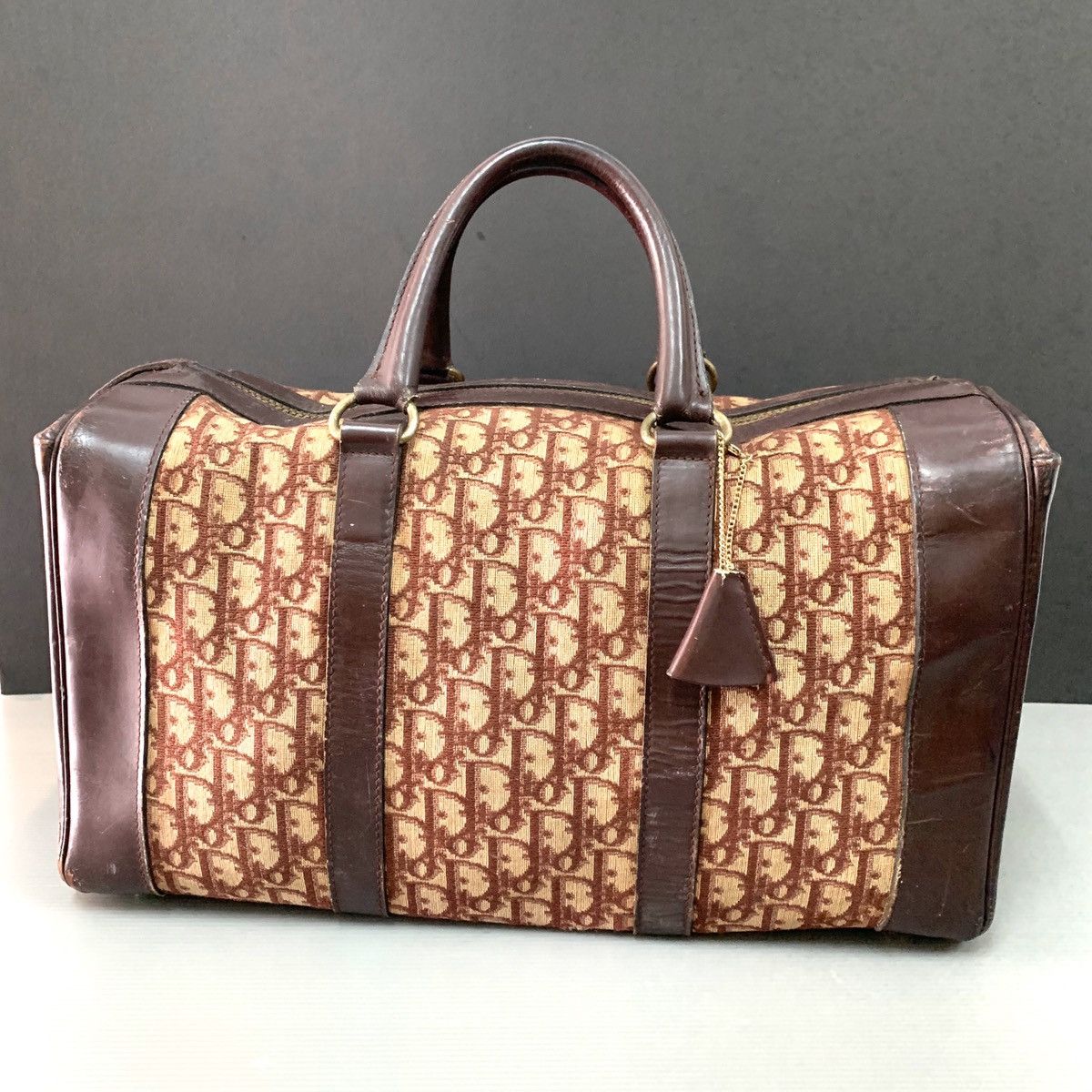 Christian Dior Monsieur Christian Dior Vintage Boston Box Bag Size ONE SIZE - 1 Thumbnail
