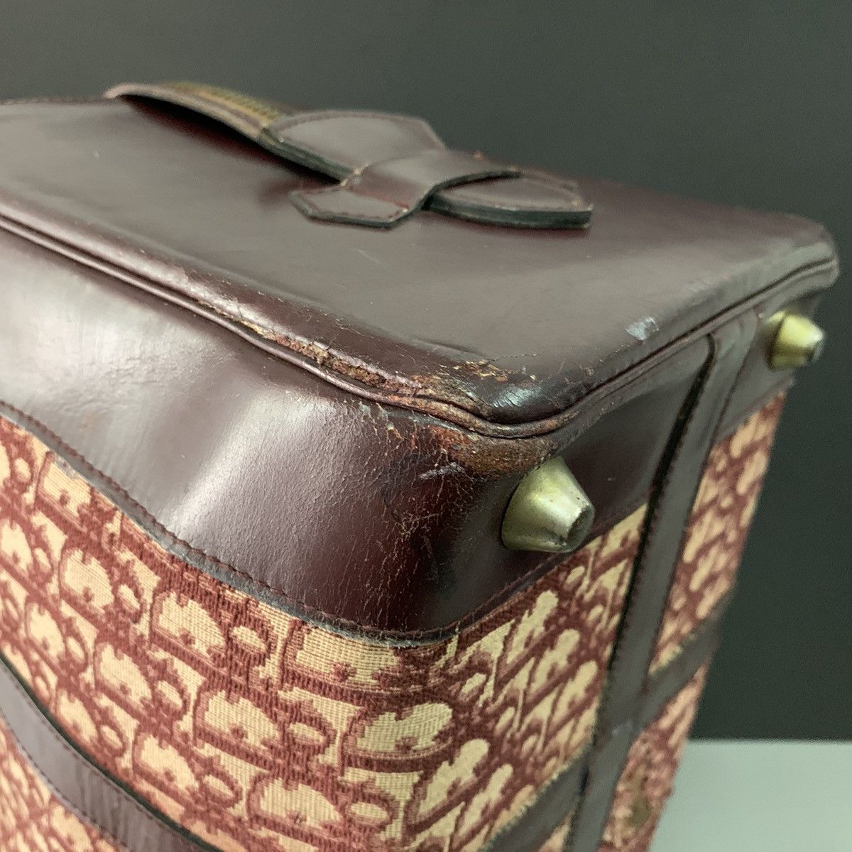 Christian Dior Monsieur Christian Dior Vintage Boston Box Bag Size ONE SIZE - 10 Thumbnail