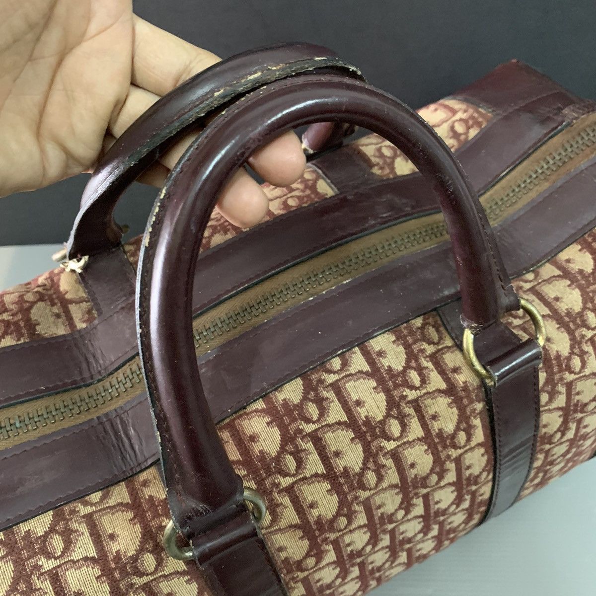 Christian Dior Monsieur Christian Dior Vintage Boston Box Bag Size ONE SIZE - 8 Thumbnail