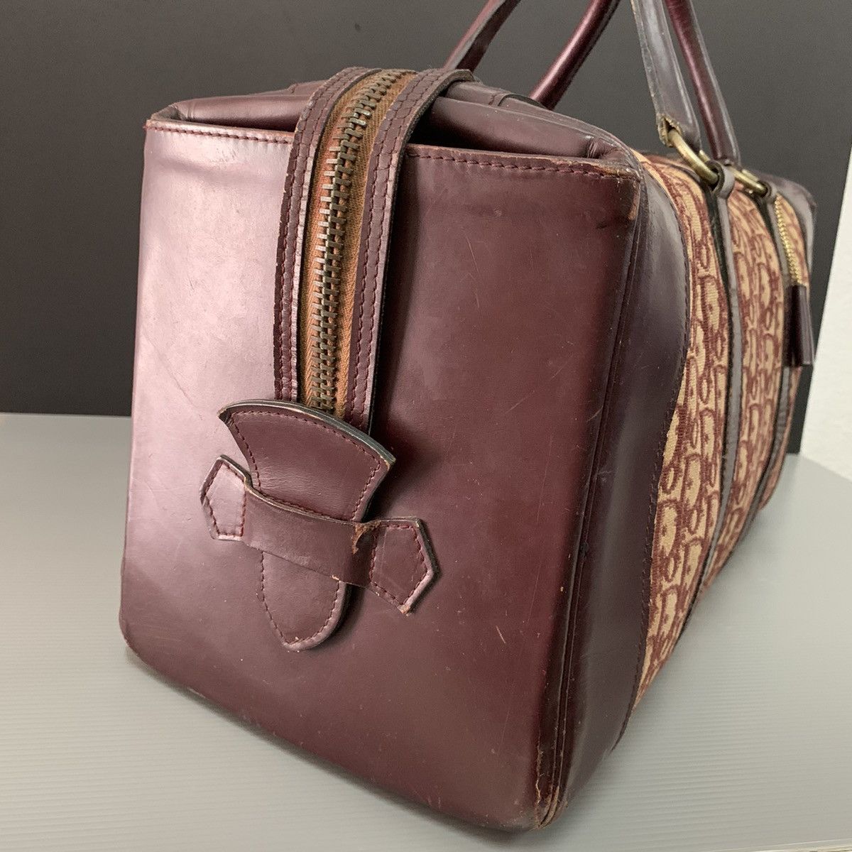 Christian Dior Monsieur Christian Dior Vintage Boston Box Bag Size ONE SIZE - 4 Thumbnail