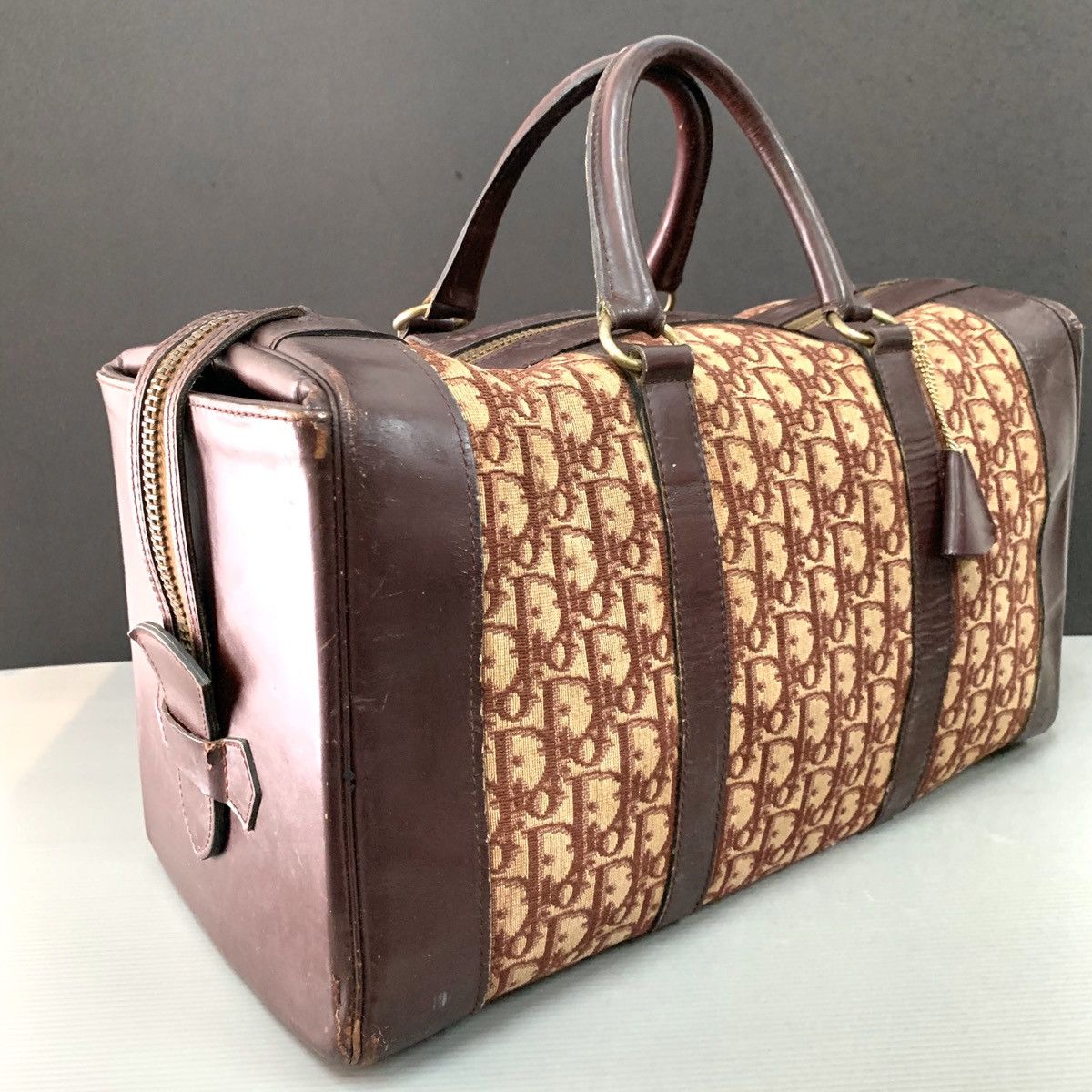 Christian Dior Monsieur Christian Dior Vintage Boston Box Bag Size ONE SIZE - 3 Thumbnail