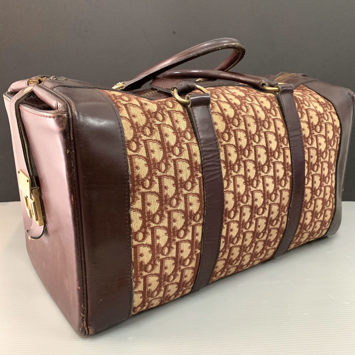 Christian Dior Monsieur Christian Dior Vintage Boston Box Bag Size ONE SIZE - 2 Thumbnail