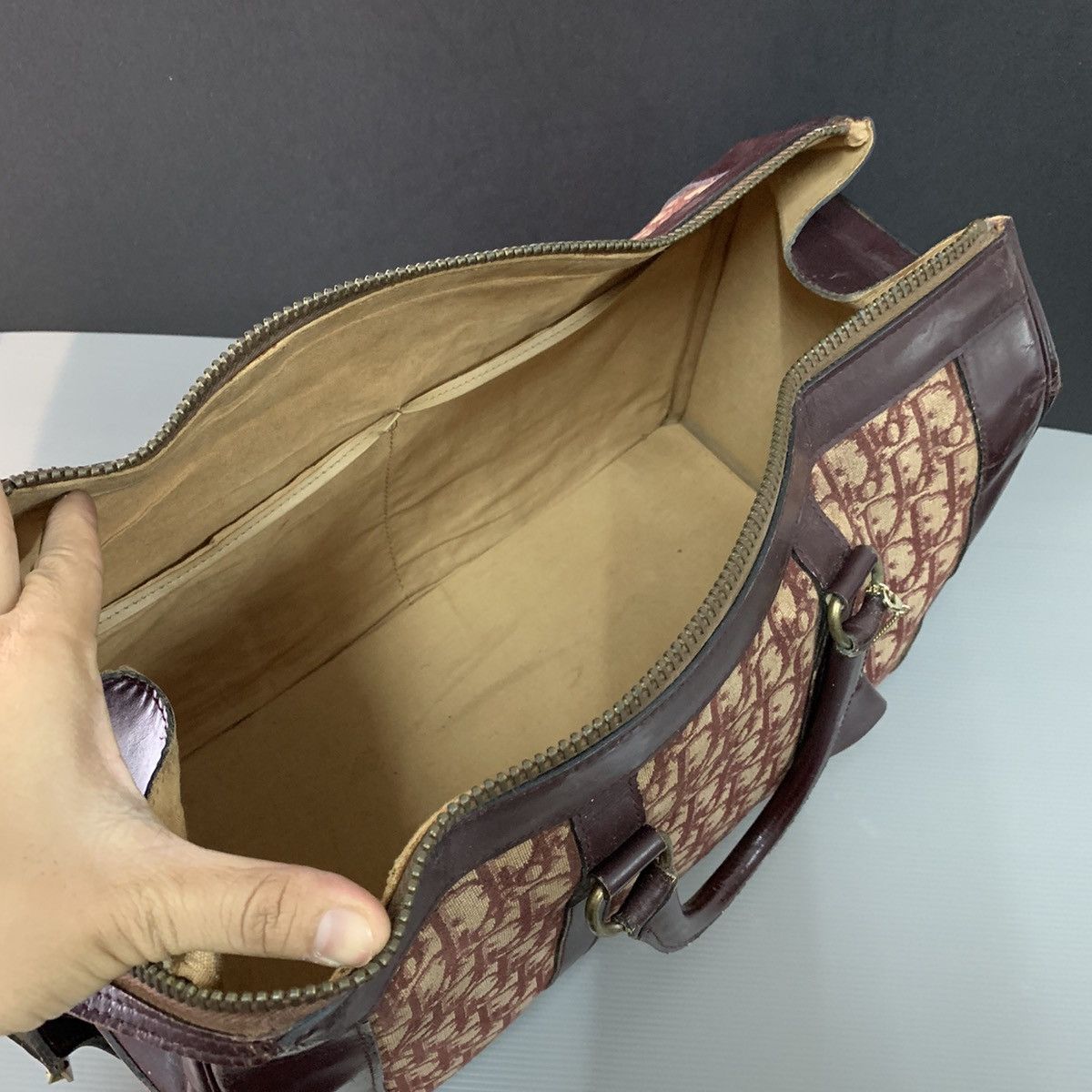 Christian Dior Monsieur Christian Dior Vintage Boston Box Bag Size ONE SIZE - 14 Thumbnail
