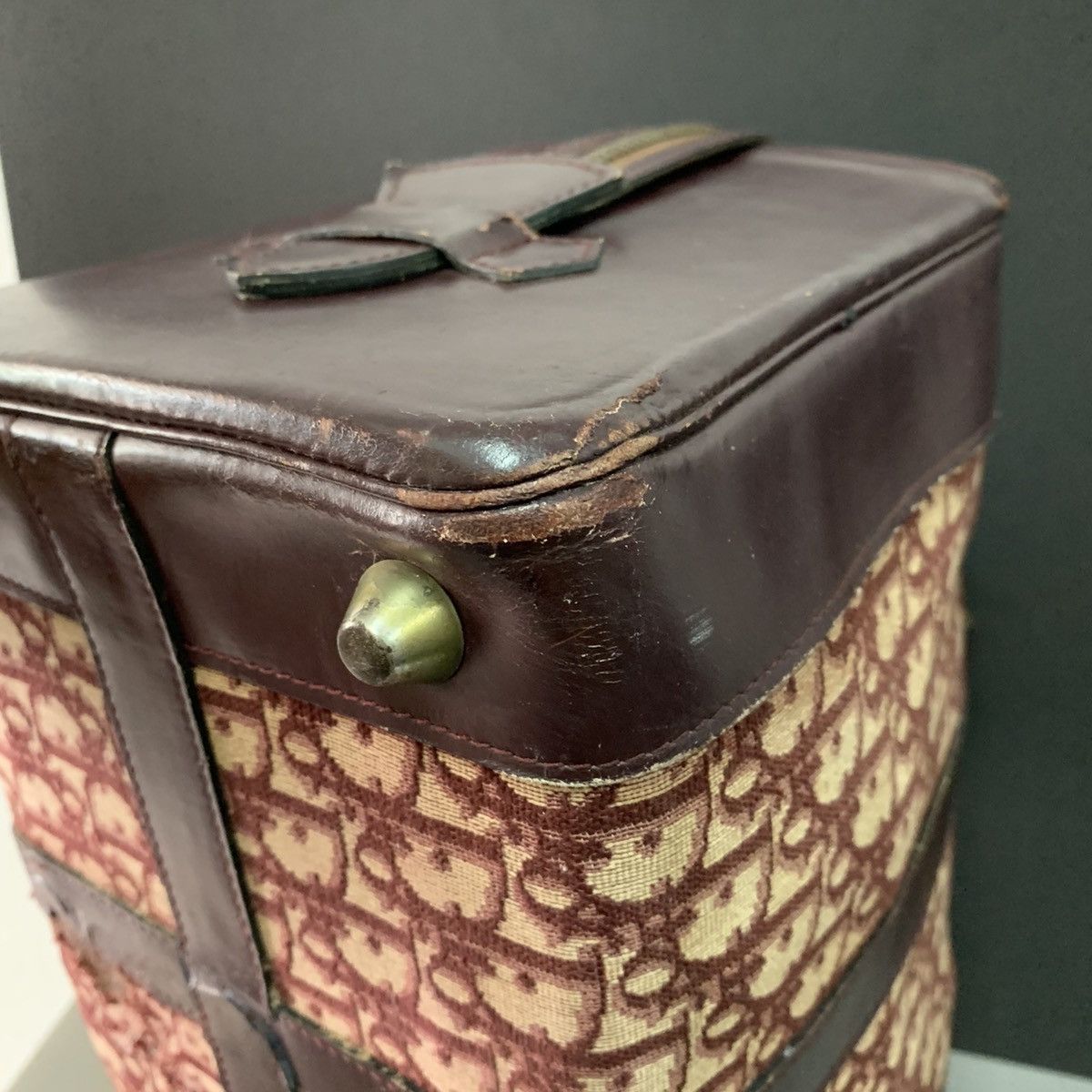 Christian Dior Monsieur Christian Dior Vintage Boston Box Bag Size ONE SIZE - 11 Thumbnail