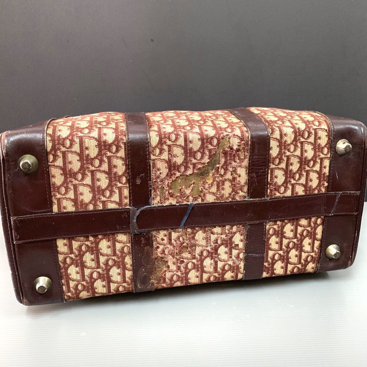 Christian Dior Monsieur Christian Dior Vintage Boston Box Bag Size ONE SIZE - 12 Thumbnail