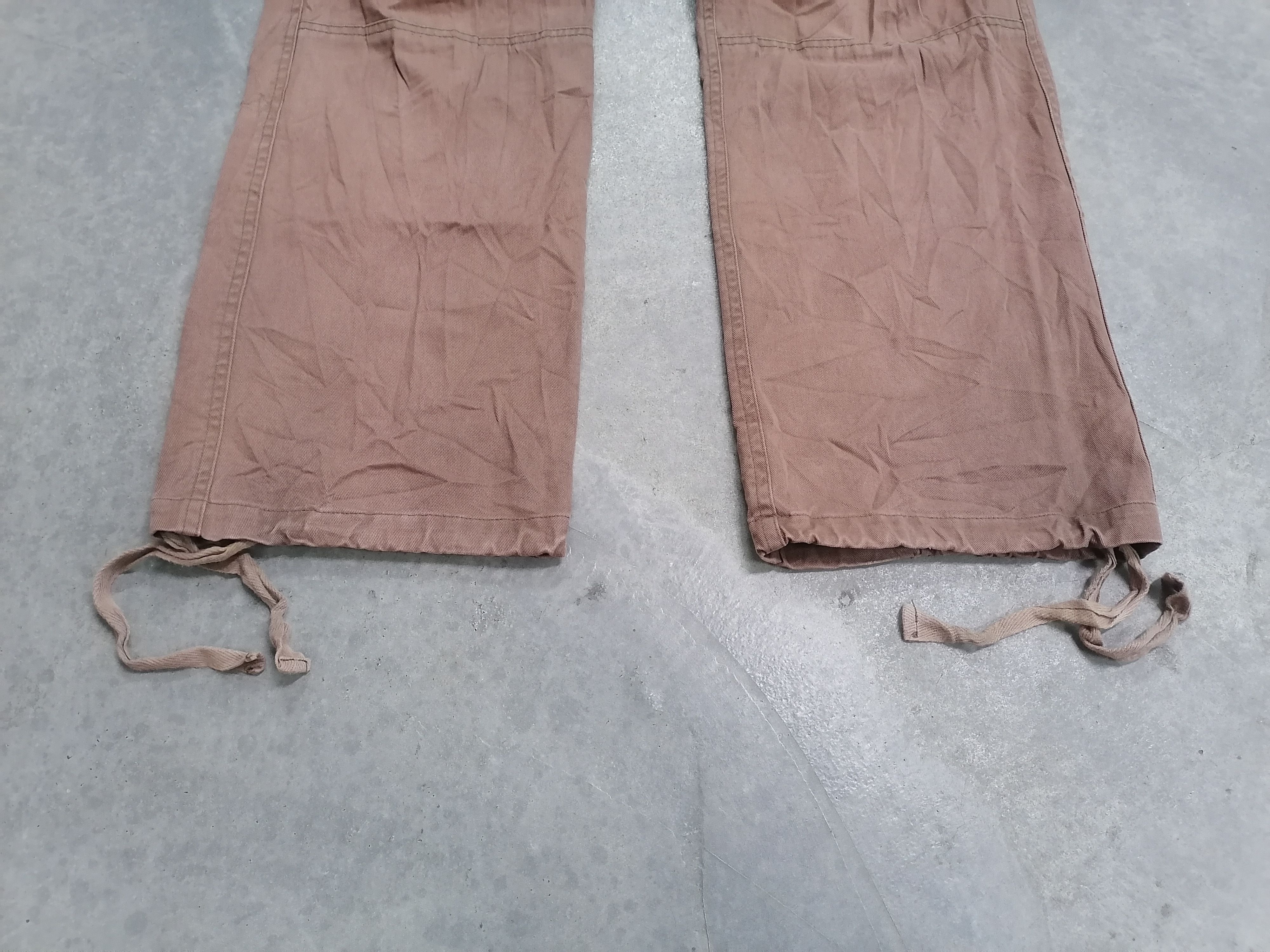 20471120 × Beauty Beast Sickkk🔥003.Army Faded Brown Tactical Parachute Pants⚡⚡⚡ Size US 29 - 3 Thumbnail
