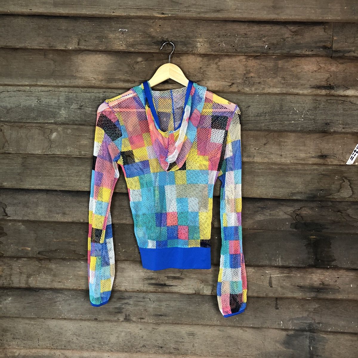 Japanese Brand Japan crochet colorful Hoodie Meticulous Knitwear #H132 Size US S / EU 44-46 / 1 - 7 Thumbnail