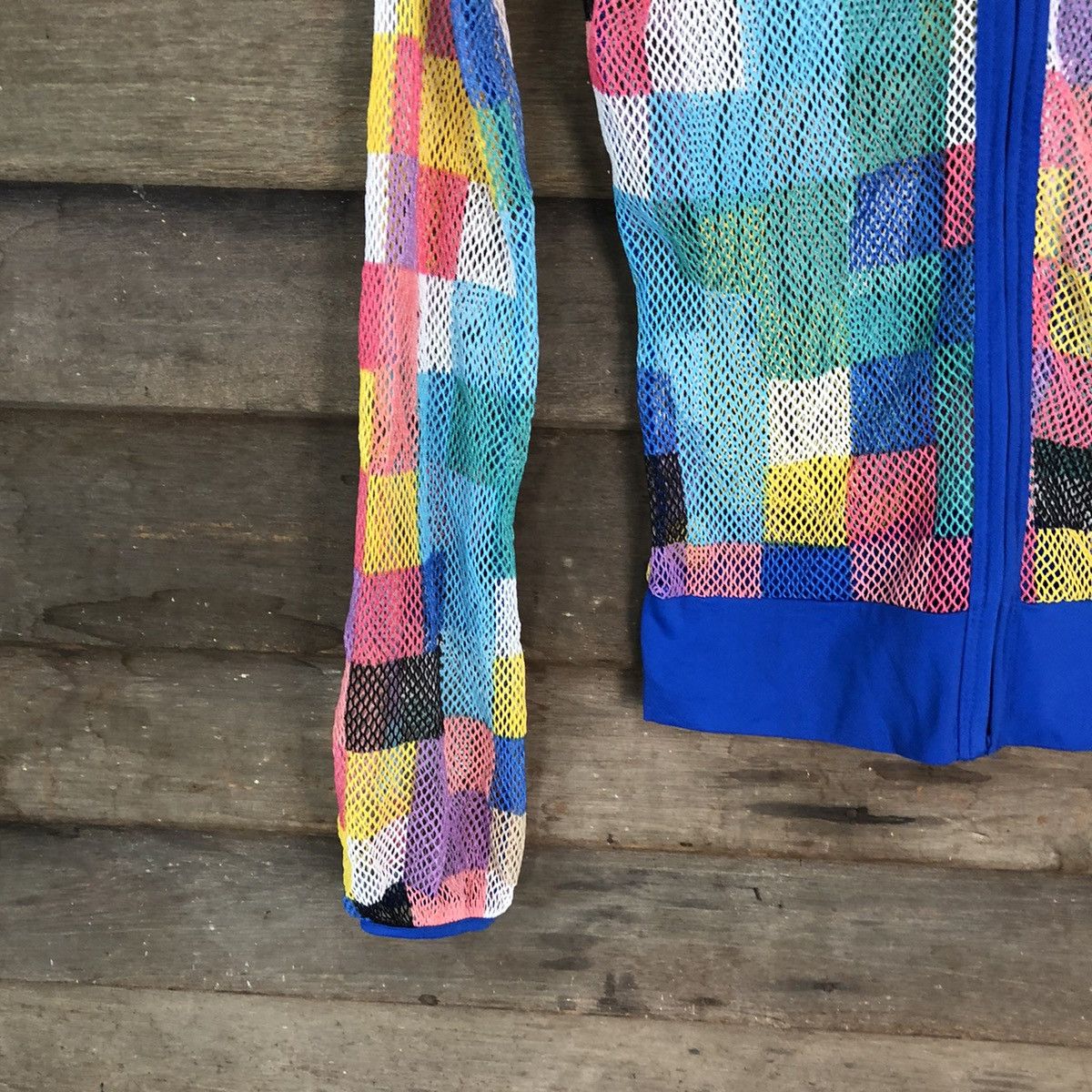 Japanese Brand Japan crochet colorful Hoodie Meticulous Knitwear #H132 Size US S / EU 44-46 / 1 - 4 Thumbnail