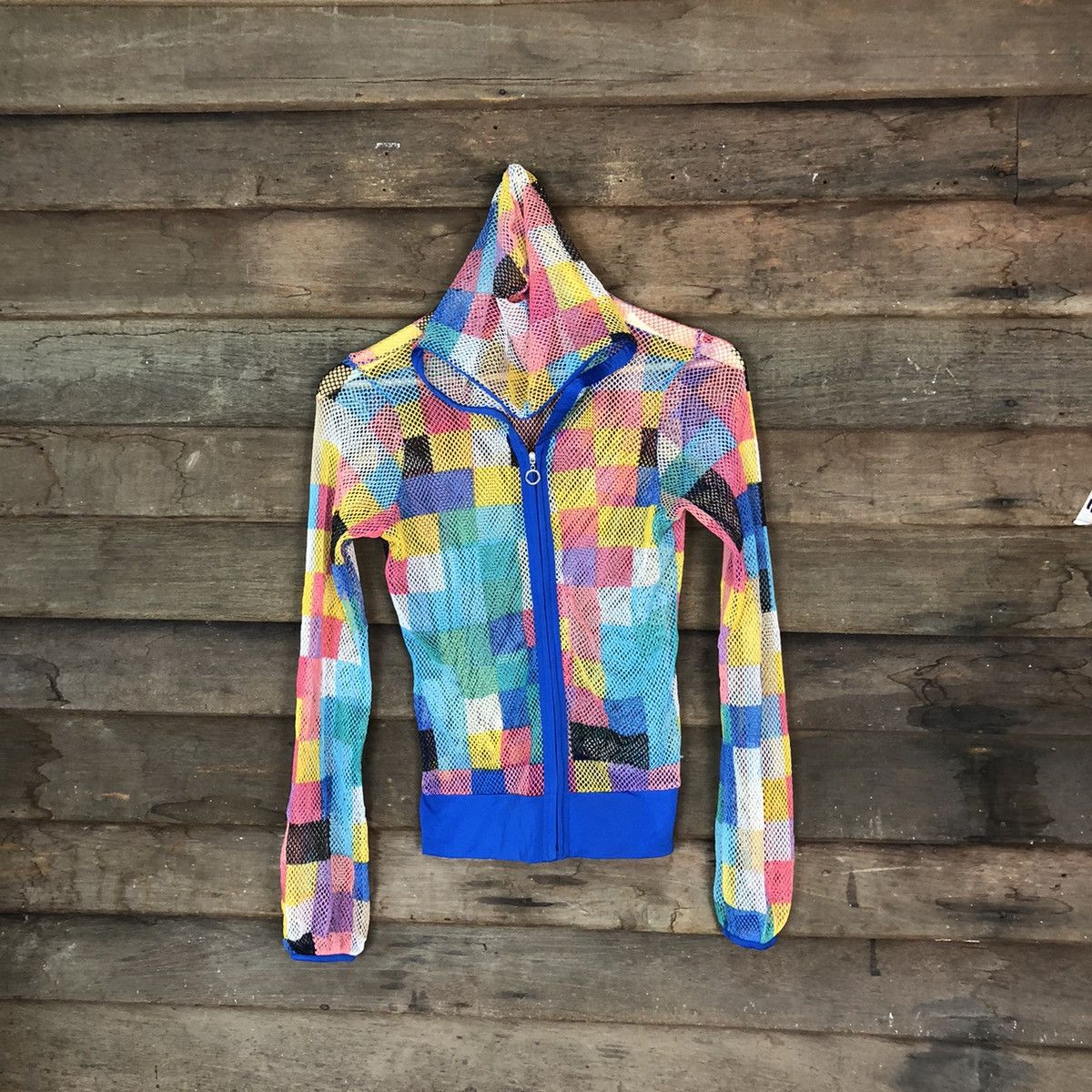 Japanese Brand Japan crochet colorful Hoodie Meticulous Knitwear #H132 Size US S / EU 44-46 / 1 - 1 Thumbnail