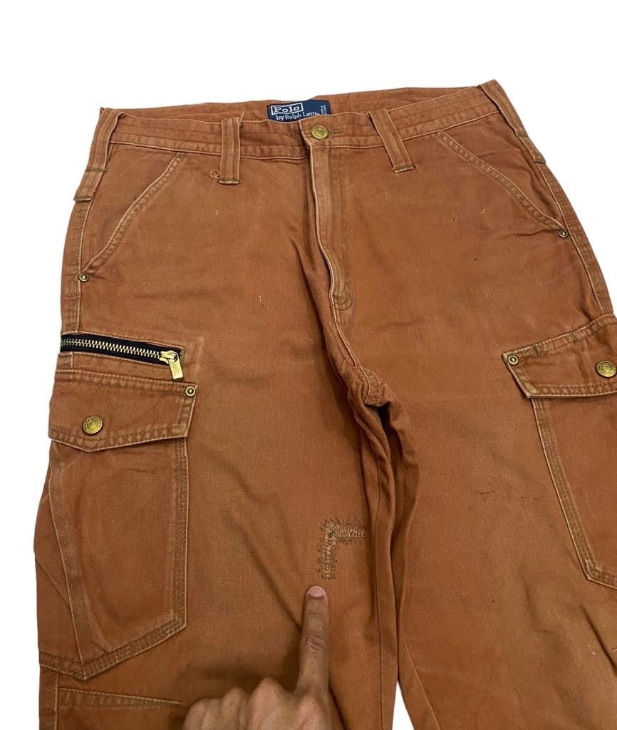 Polo Ralph Lauren RARE🔥POLO RALPH LAUREN X GRANCISCO WORKER CARGO PANTS Size US 31 - 8 Thumbnail