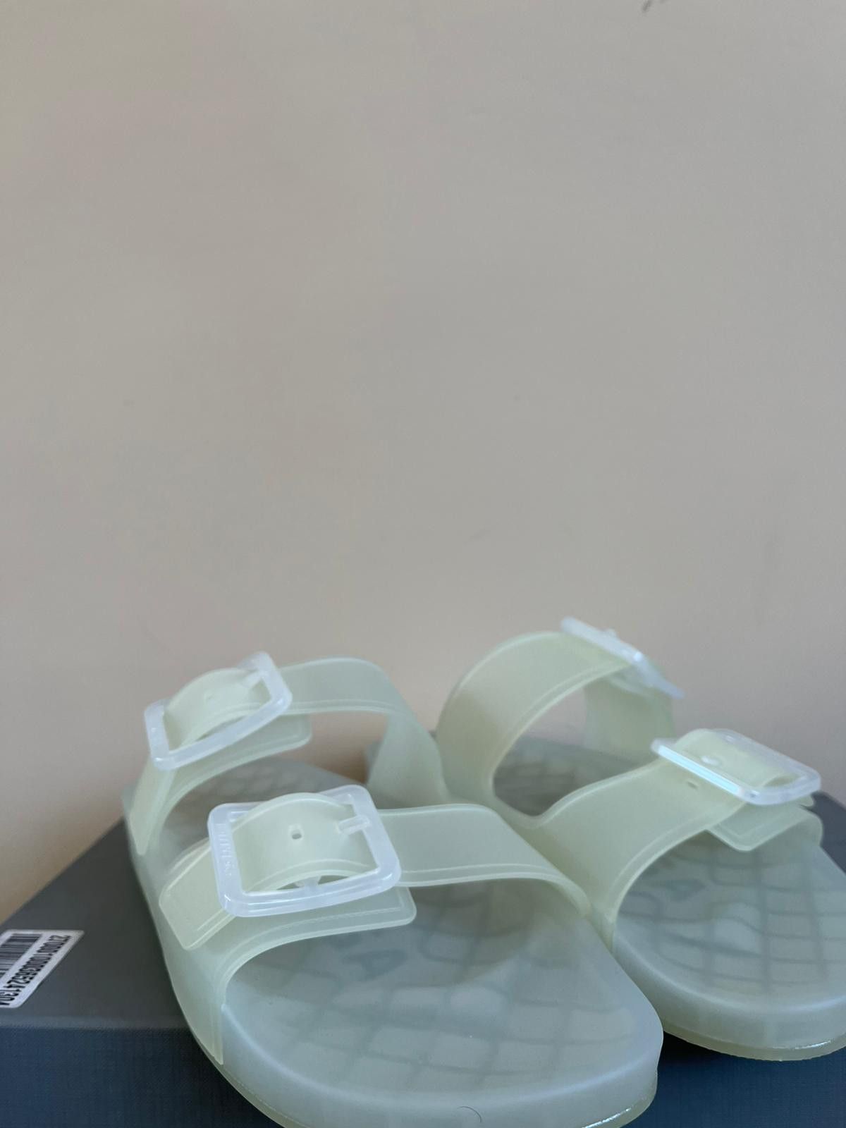 Balenciaga Transparent Mallorca Sandals in White Size US 11 / EU 44 - 3 Thumbnail