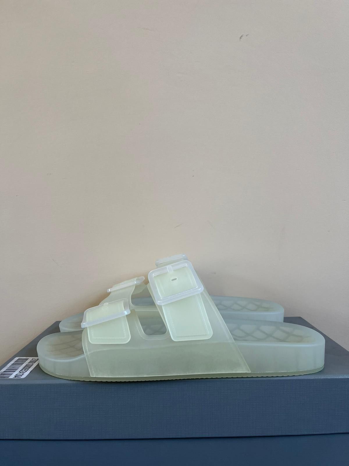 Balenciaga Transparent Mallorca Sandals in White Size US 11 / EU 44 - 2 Thumbnail