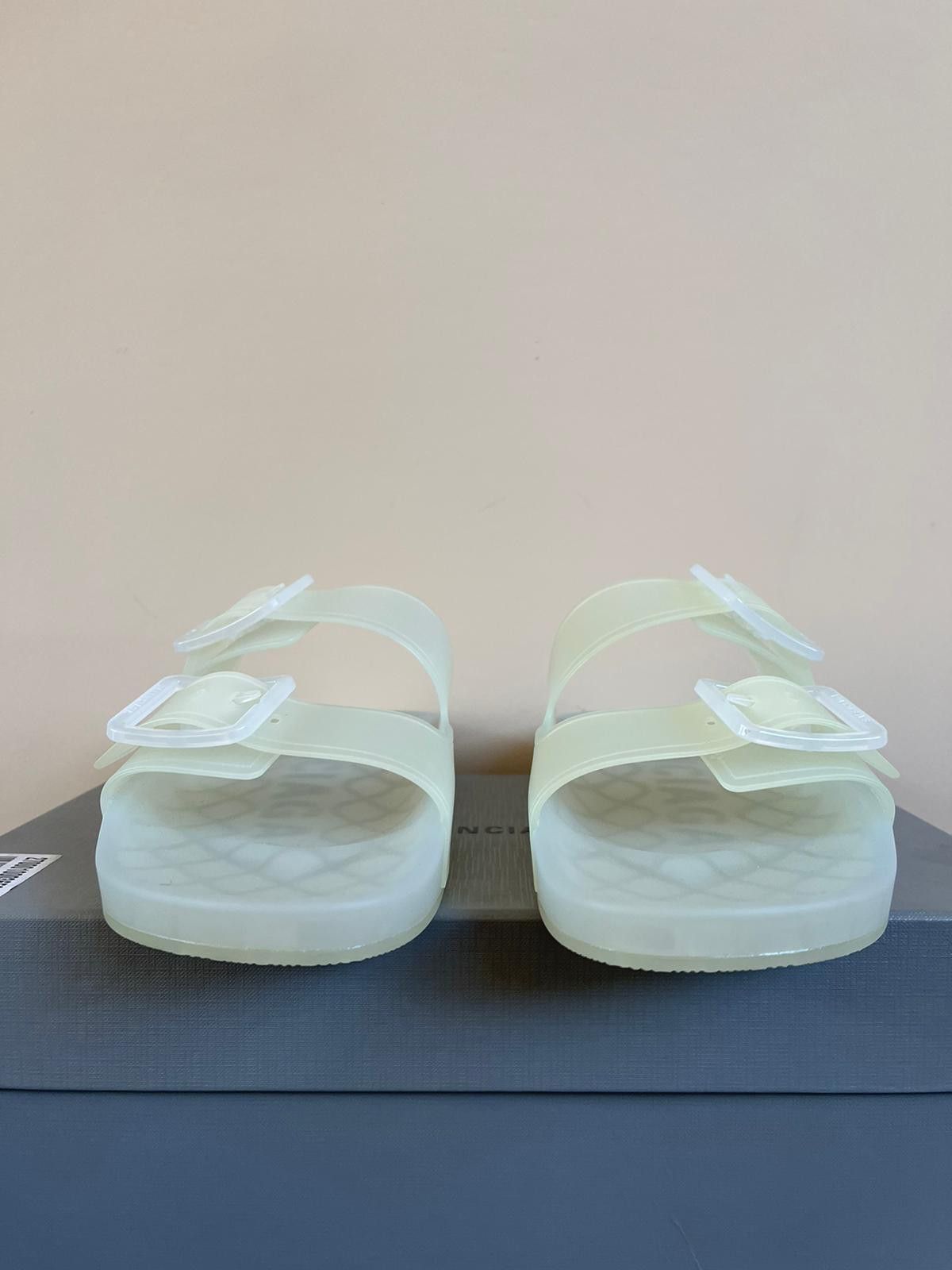 Balenciaga Transparent Mallorca Sandals in White Size US 11 / EU 44 - 8 Thumbnail