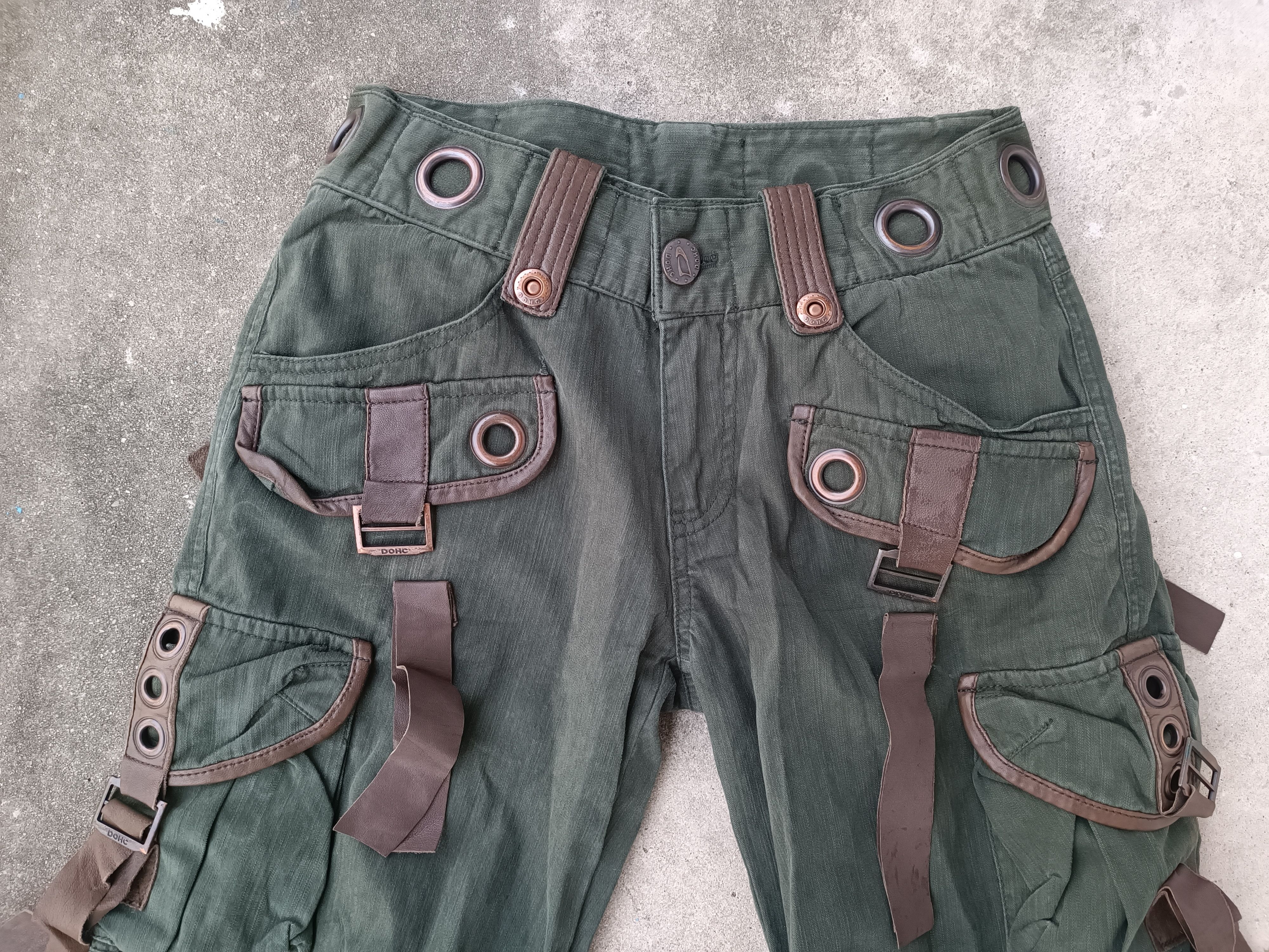 Japanese Brand Japenese Dohc Tactical Bondage Cargo Pant Size US 29 - 5 Thumbnail