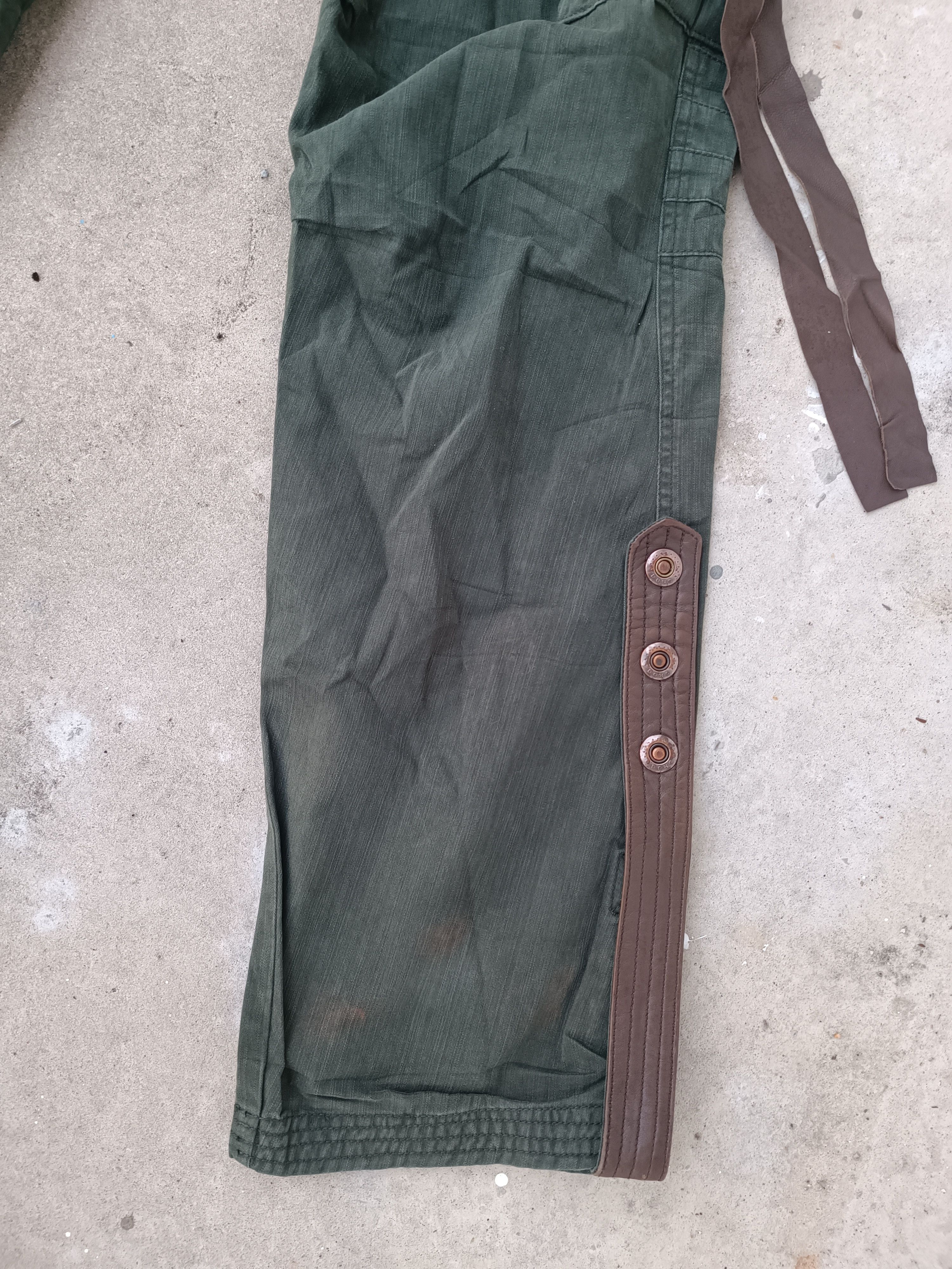 Japanese Brand Japenese Dohc Tactical Bondage Cargo Pant Size US 29 - 4 Thumbnail