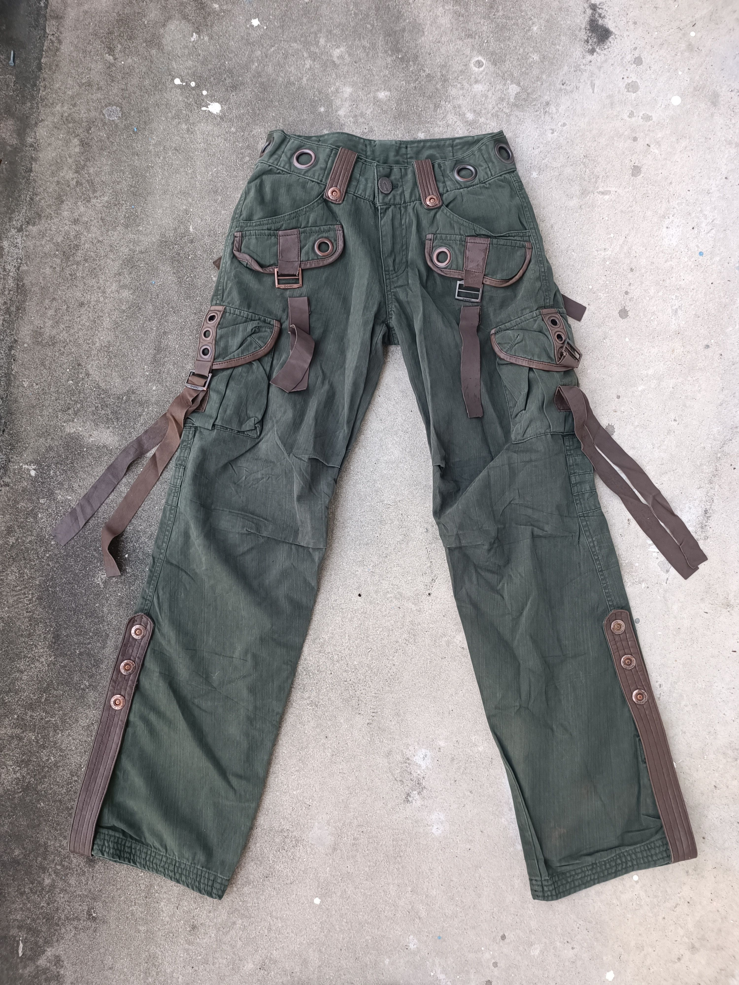 Japanese Brand Japenese Dohc Tactical Bondage Cargo Pant Size US 29 - 1 Thumbnail