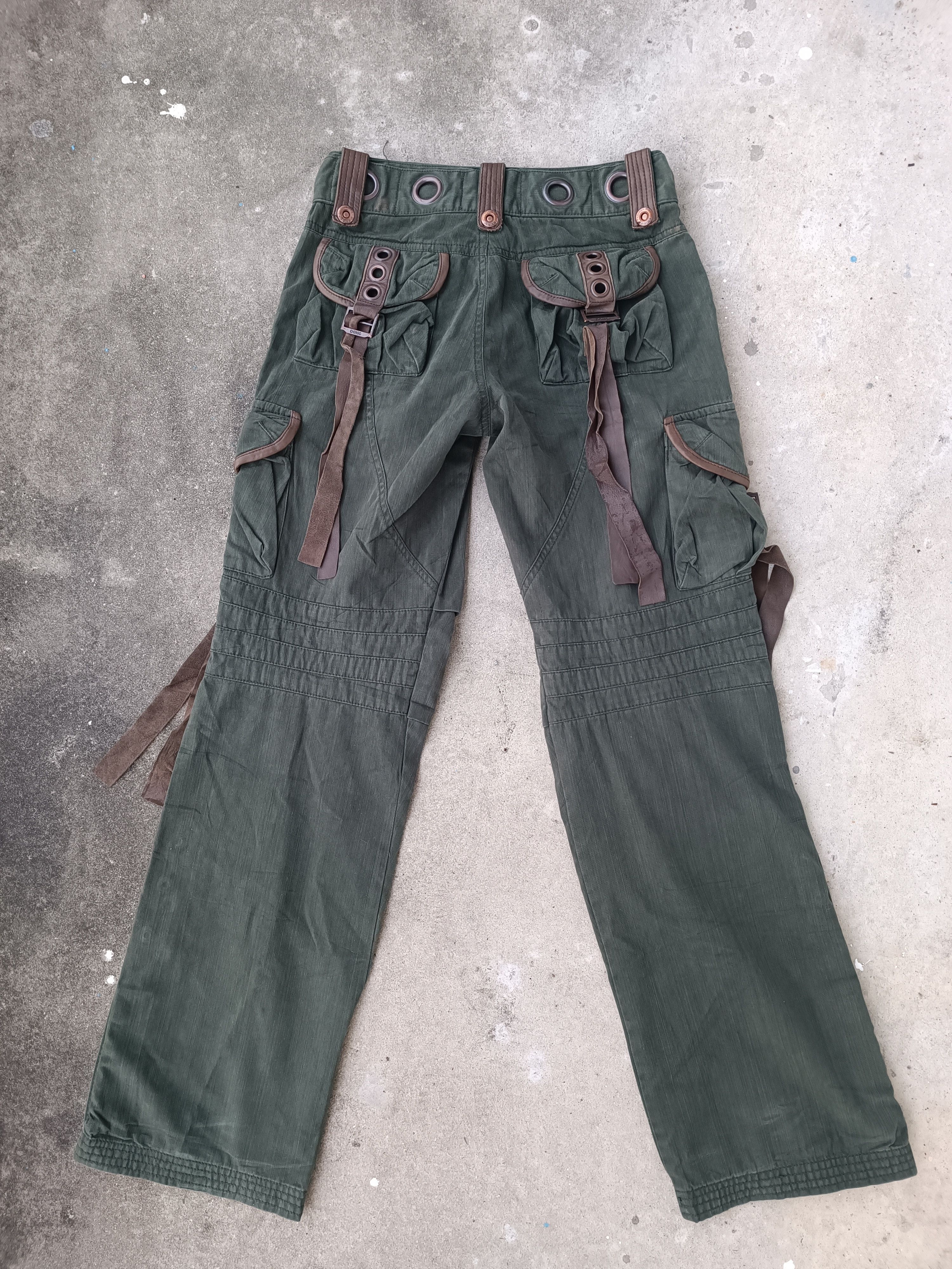 Japanese Brand Japenese Dohc Tactical Bondage Cargo Pant Size US 29 - 2 Thumbnail