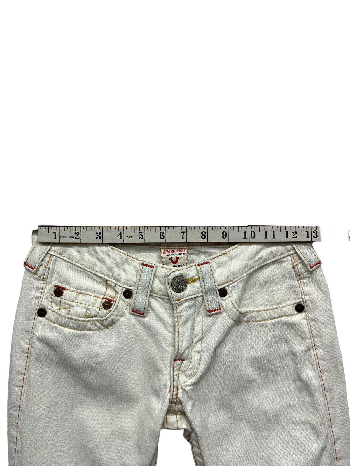 Hot Model Sex 🔥TRUE RELIGION BOBBY 💥VERY RARE💥Embroidery Flared USA Size 25" / US 0 / IT 36 - 11 Thumbnail