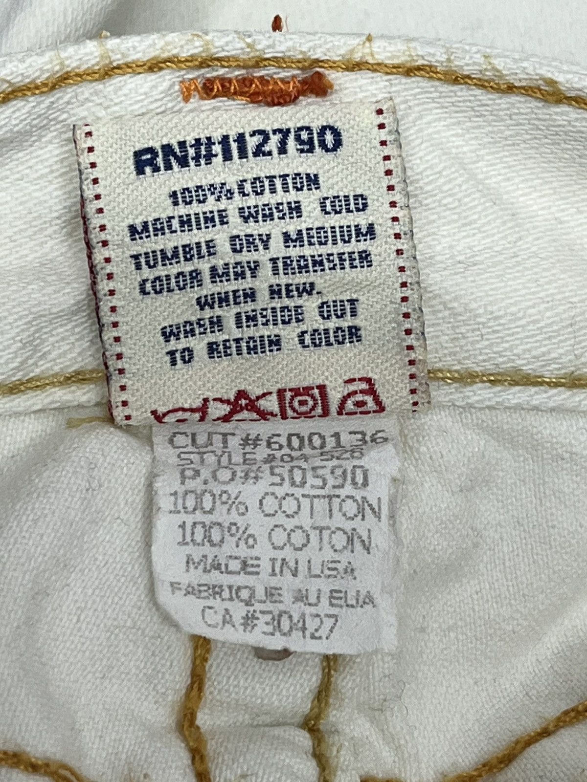 🔥TRUE RELIGION BOBBY 💥VERY RARE💥Embroidery Flared USA